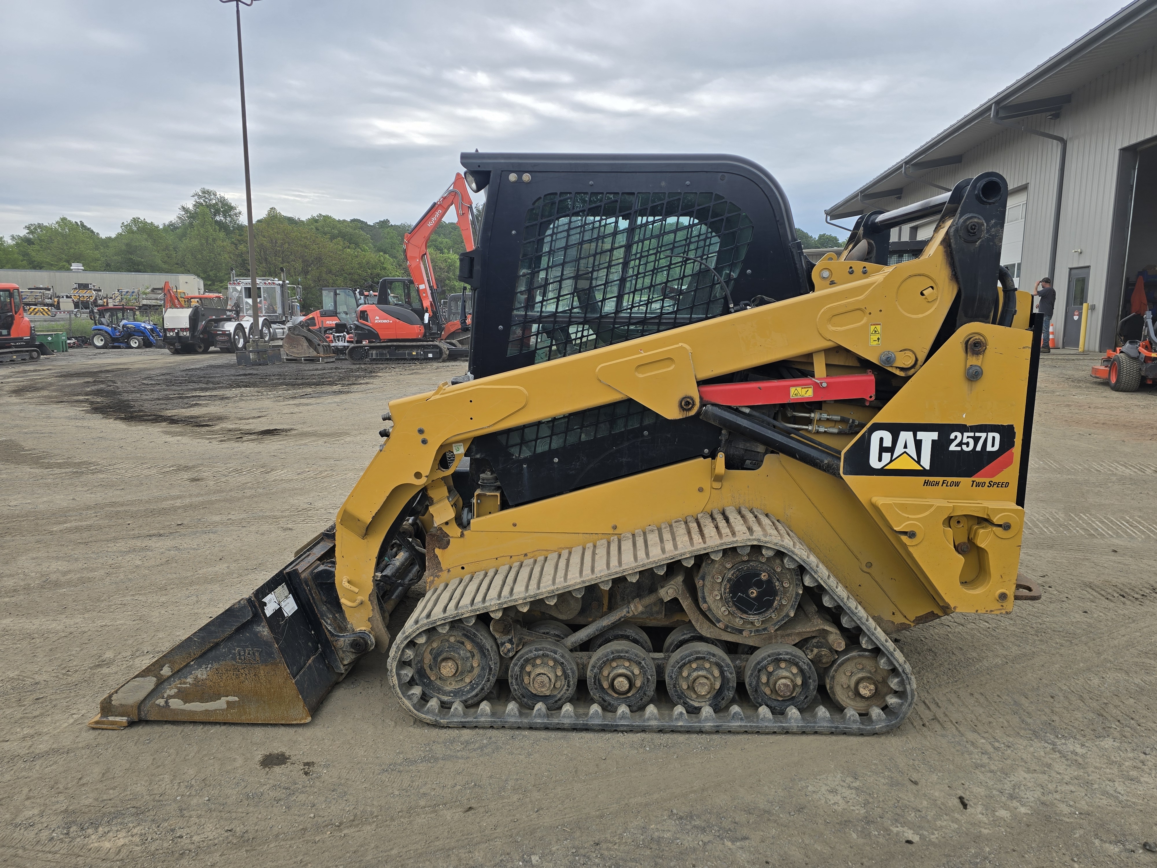2018 Caterpillar 257D Skid Steer Loader