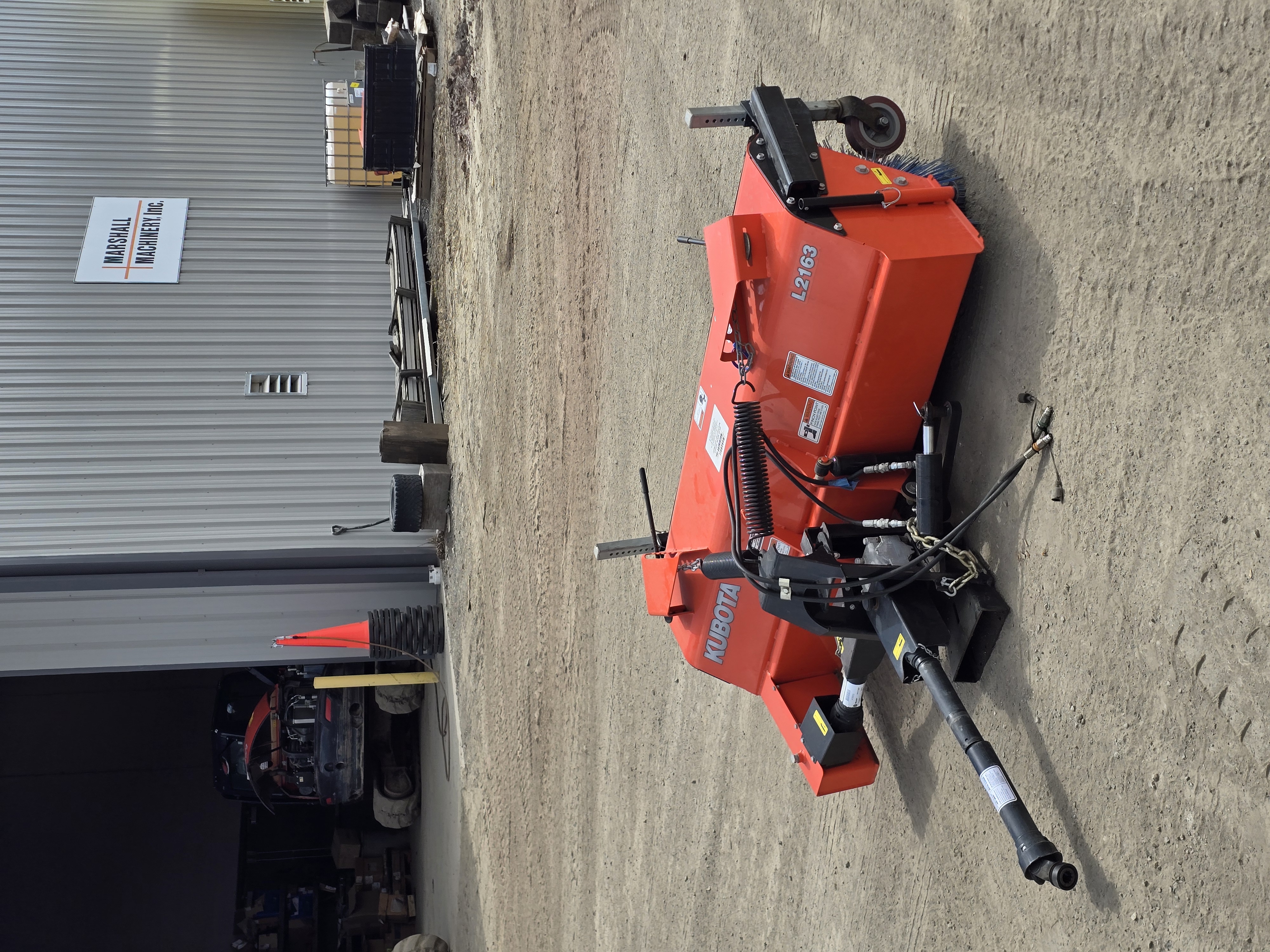 2024 Kubota L2163 Broom/Rotary Angle
