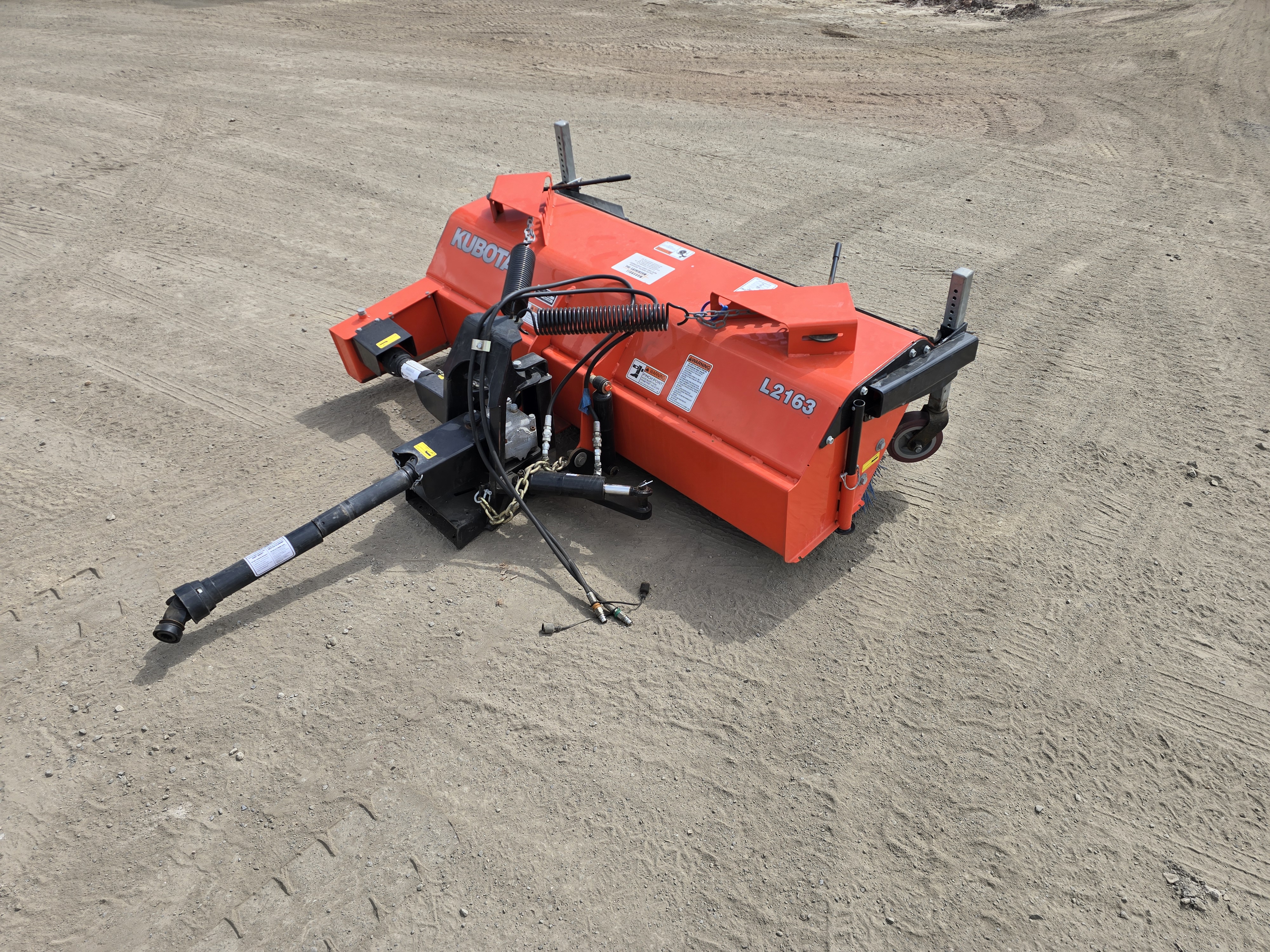 2024 Kubota L2163 Broom/Rotary Angle