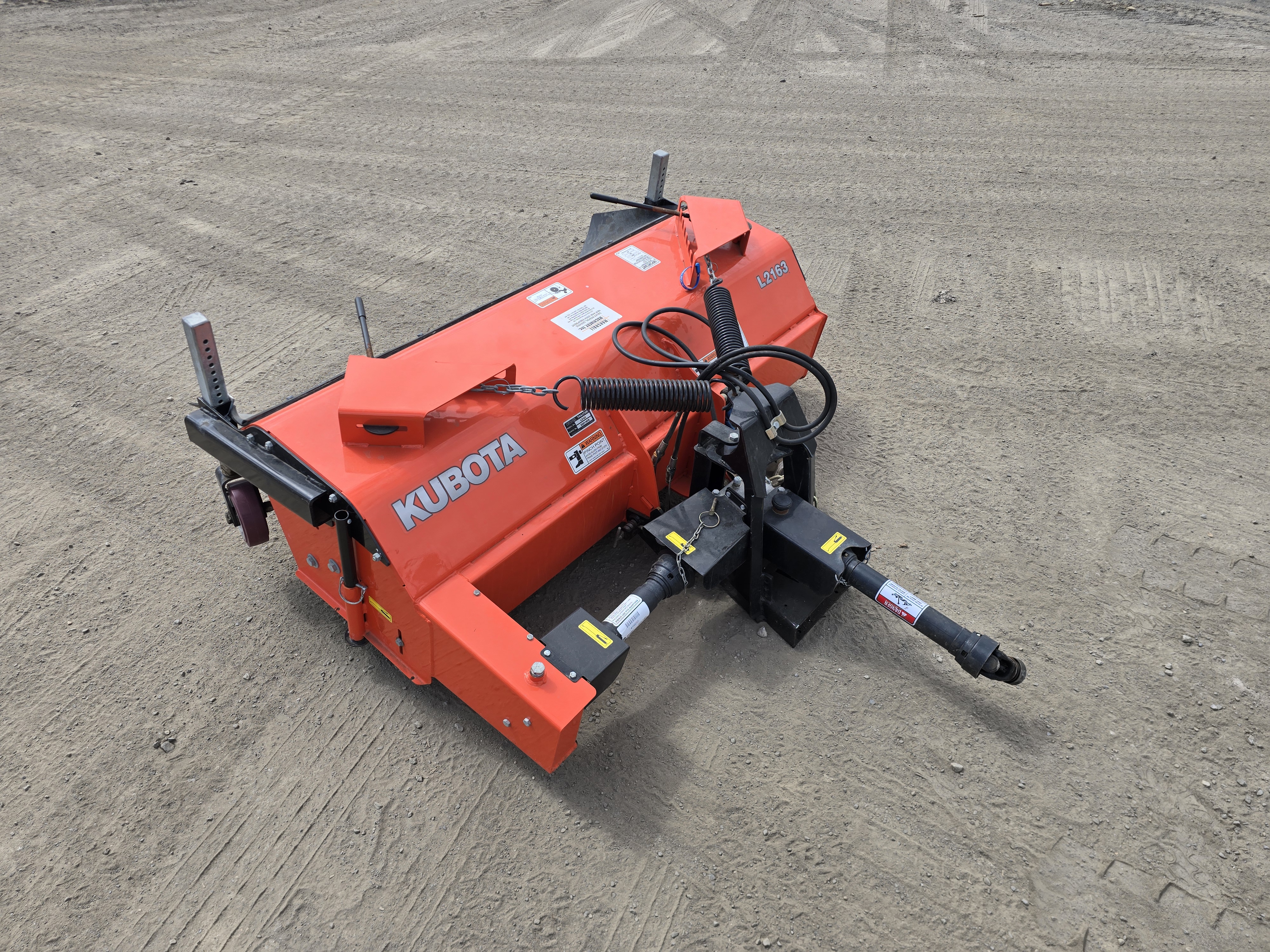 2024 Kubota L2163 Broom/Rotary Angle