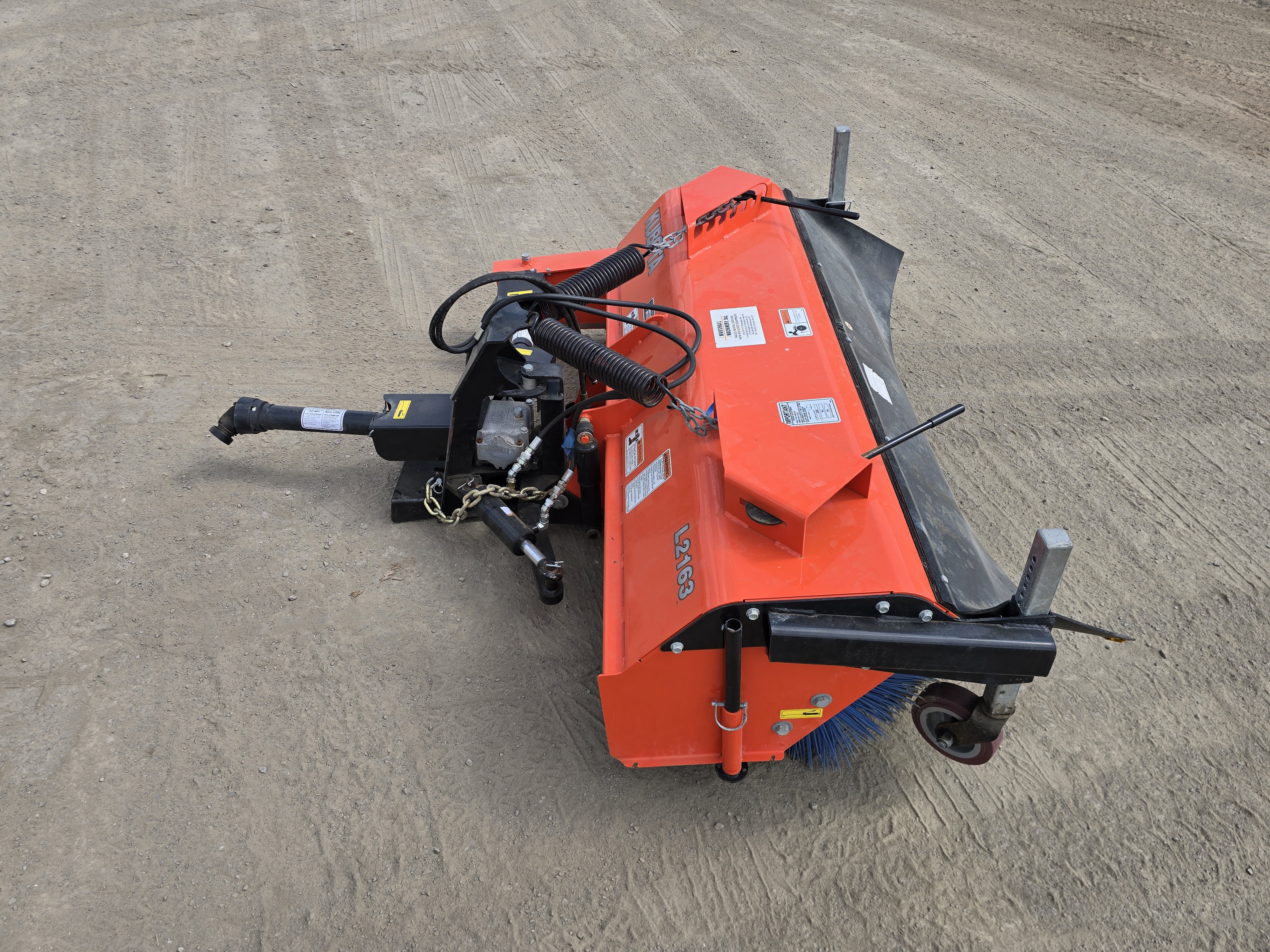 2024 Kubota L2163 Broom/Rotary Angle