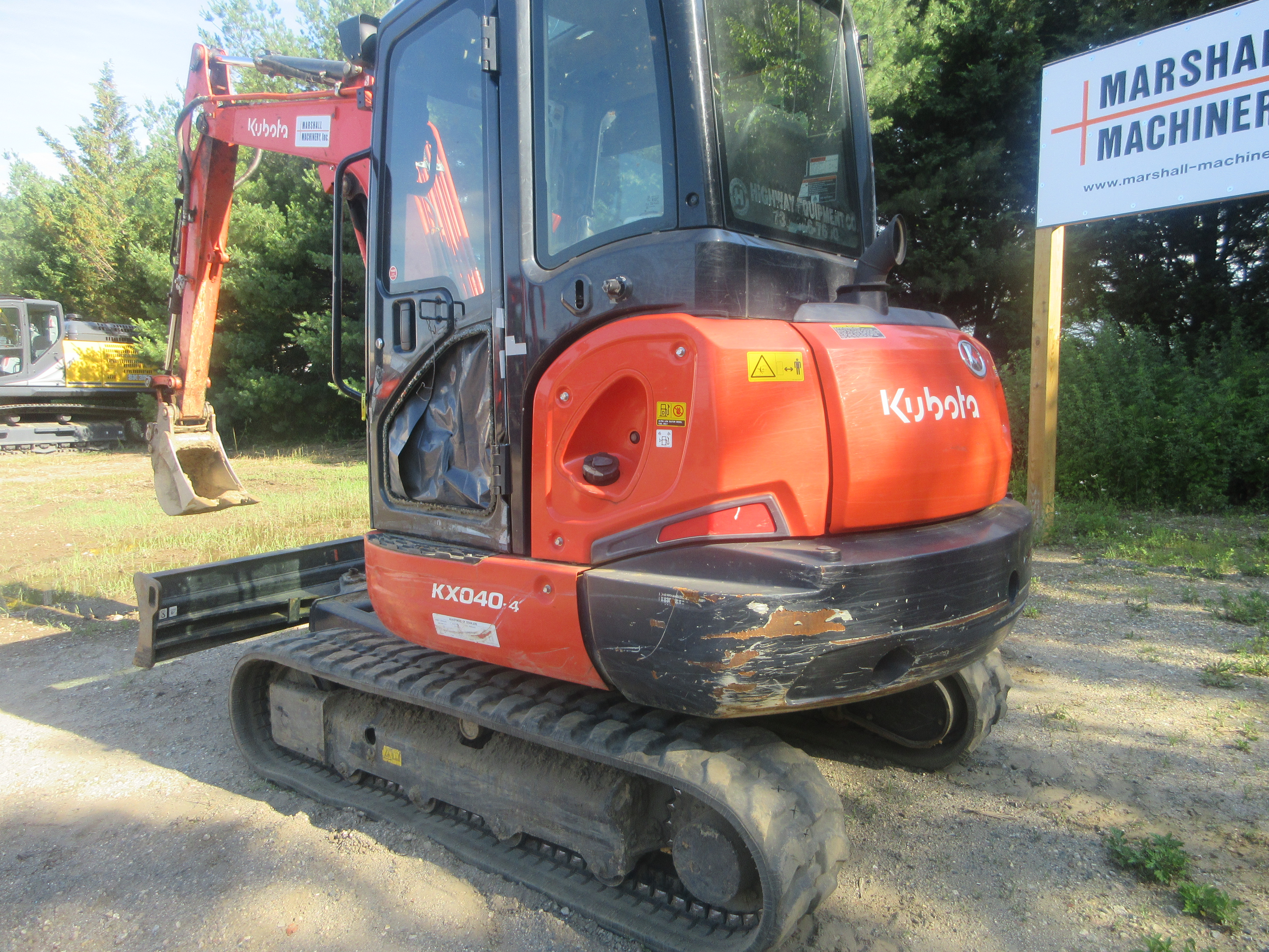 2023 Kubota KX040-4R3A Excavator