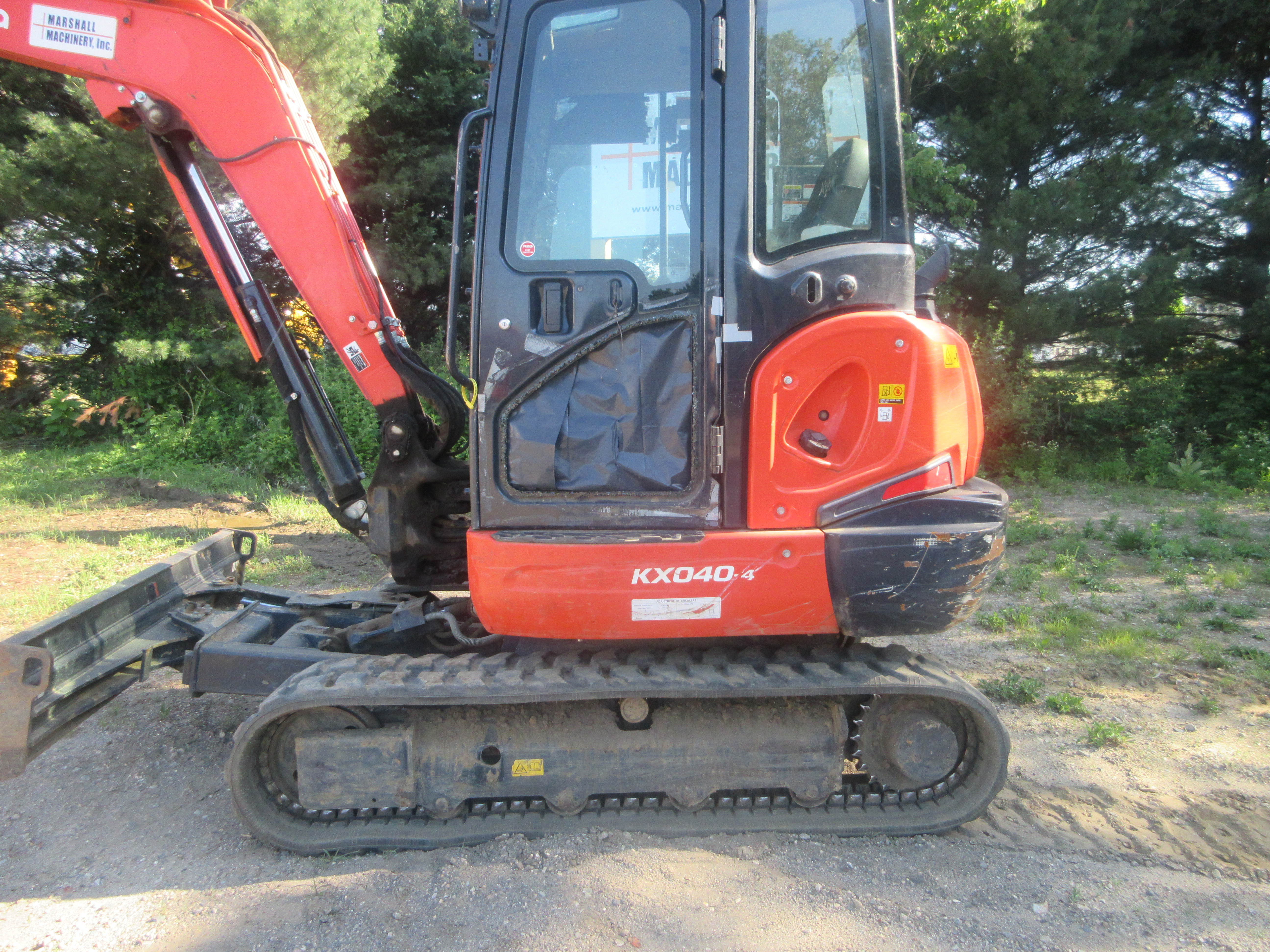 2023 Kubota KX040-4R3A Excavator