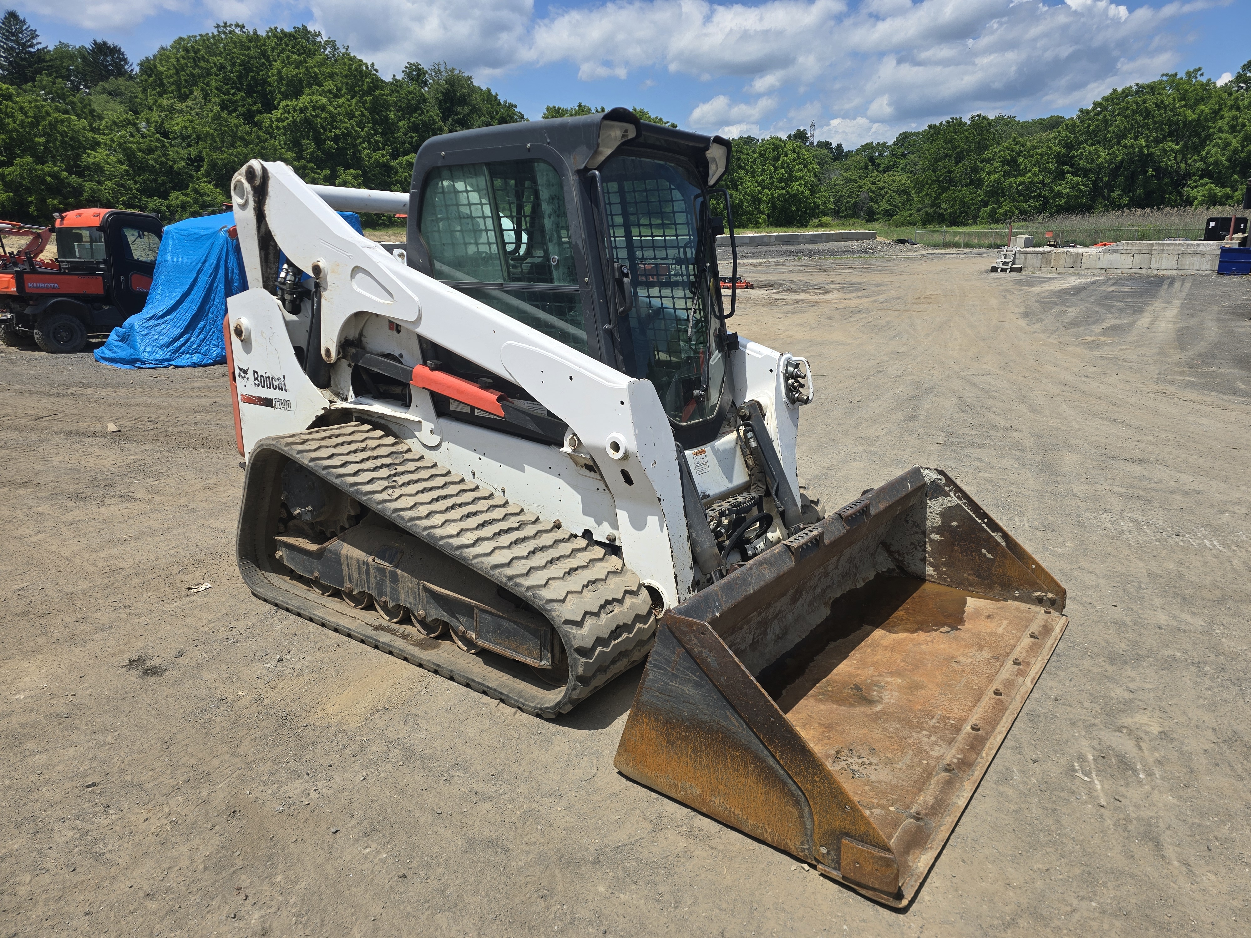 2015 Bobcat T740 Skid Steer Loader