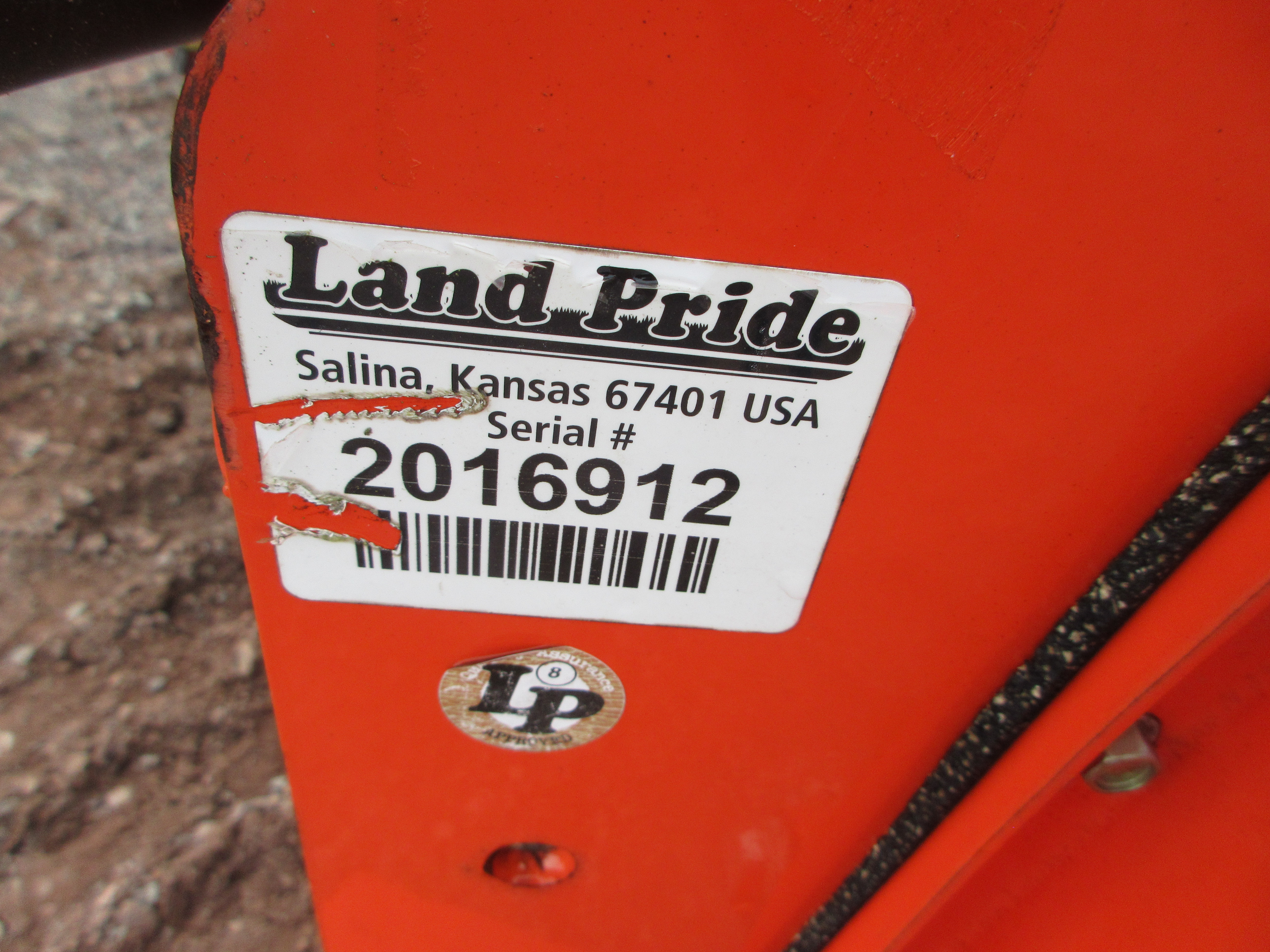 2023 Land Pride RTA1250 Tiller