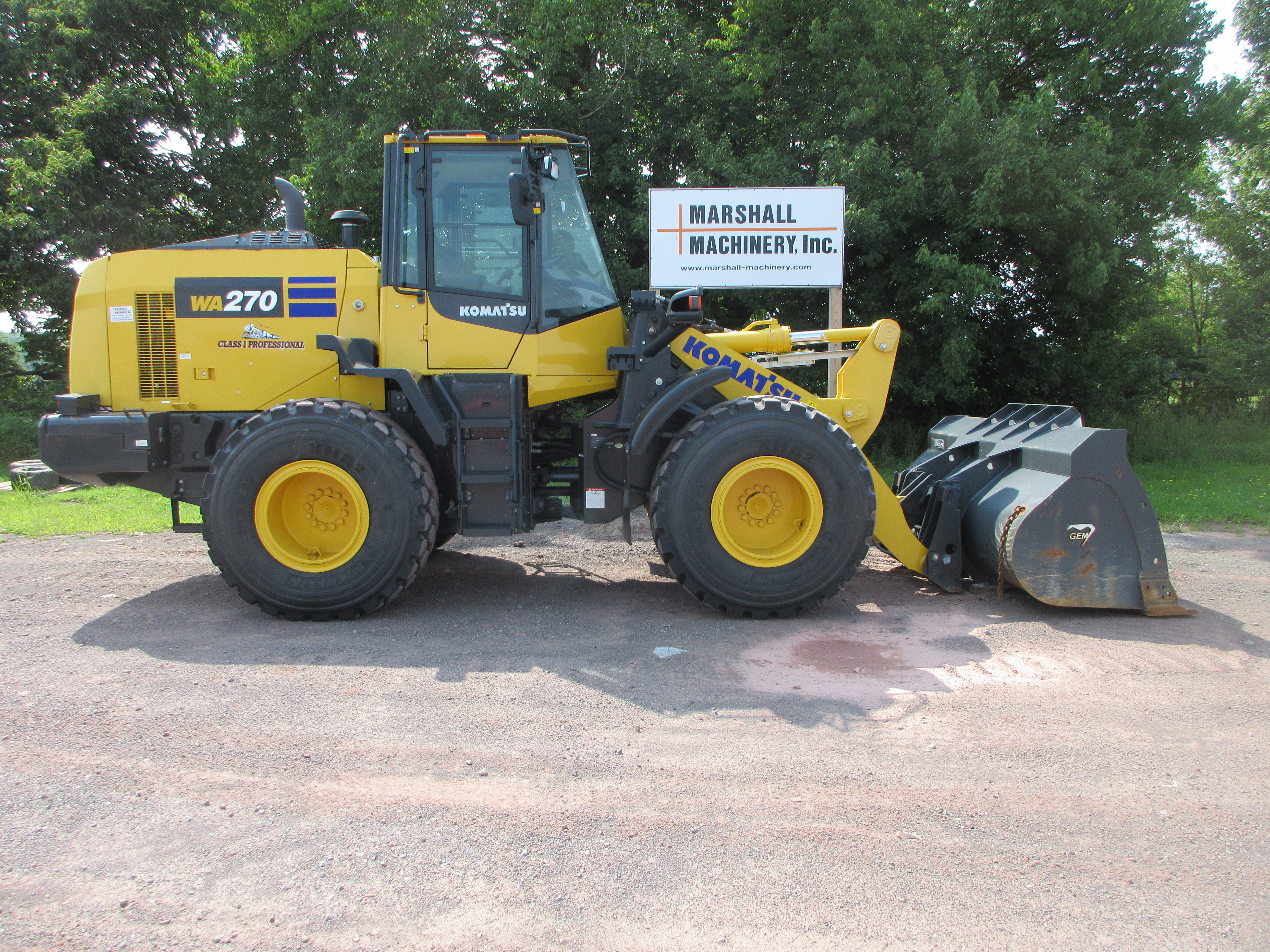 2023 Komatsu WA270-8 Wheel Loader