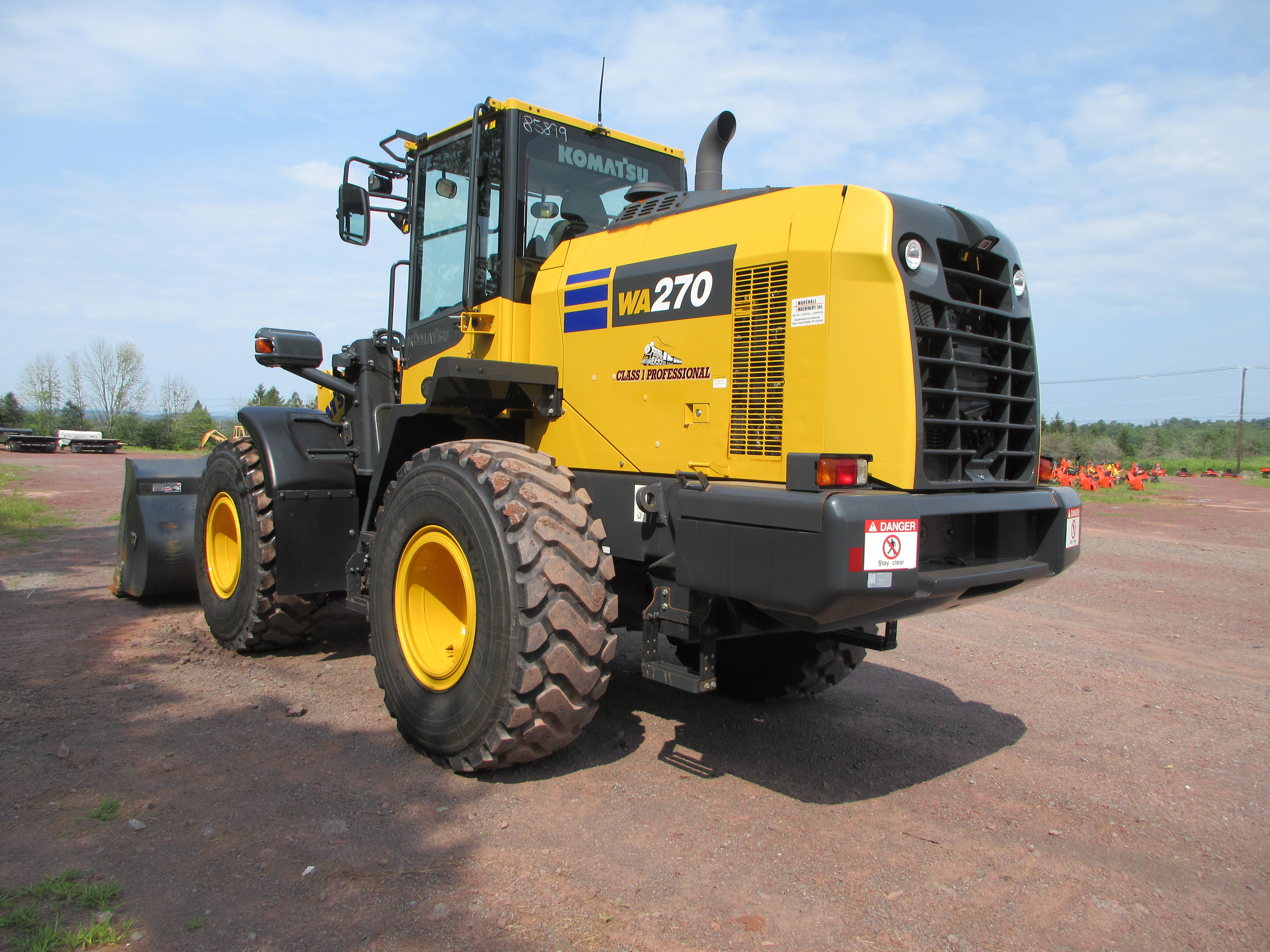 2023 Komatsu WA270-8 Wheel Loader