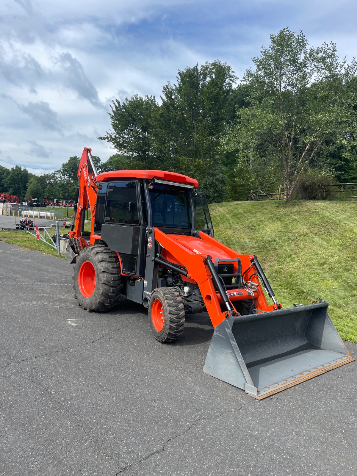 2025 Kubota M62 Tractor Loader Backhoe