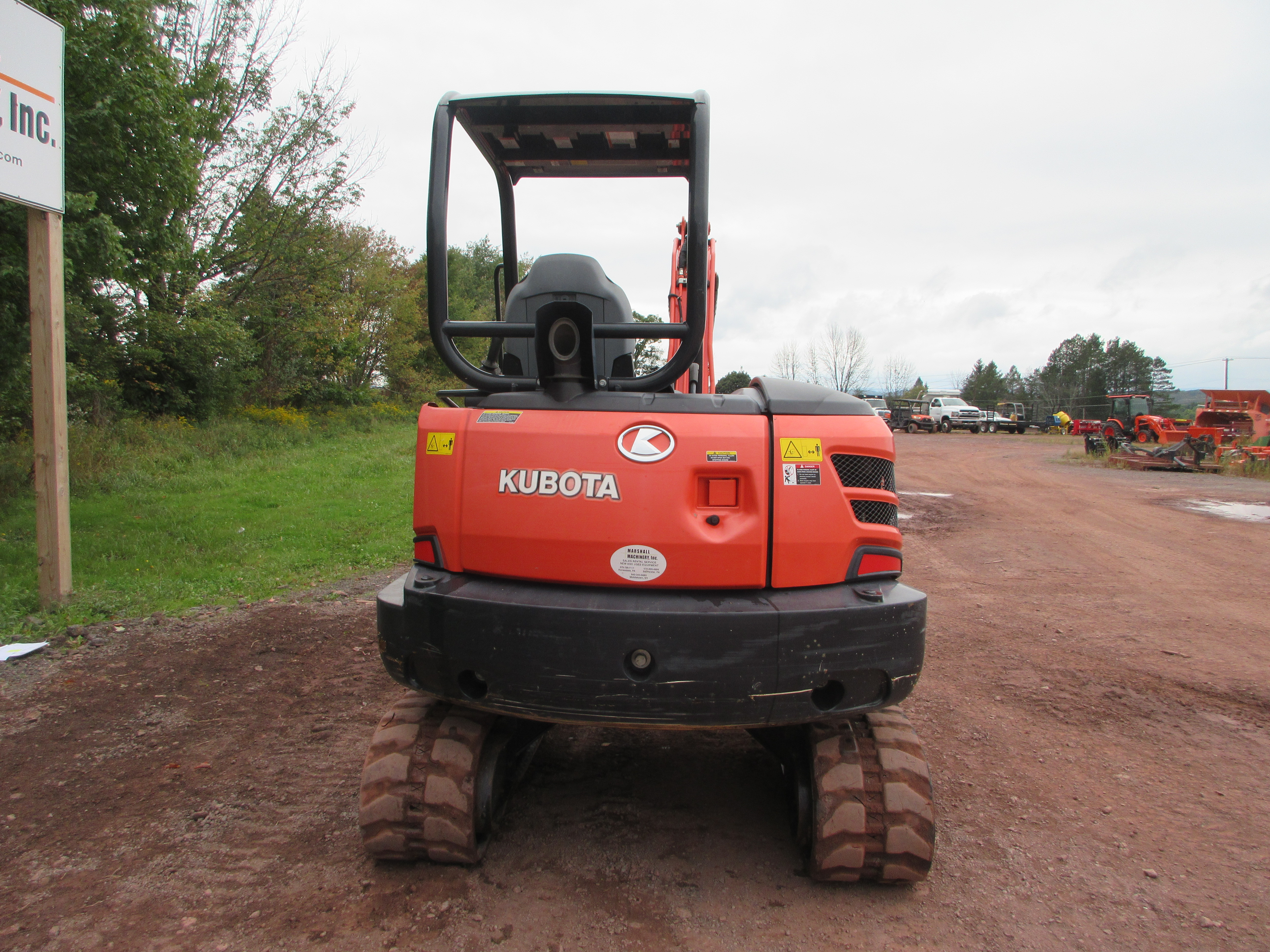 2020 Kubota KX040-4R1 Excavator