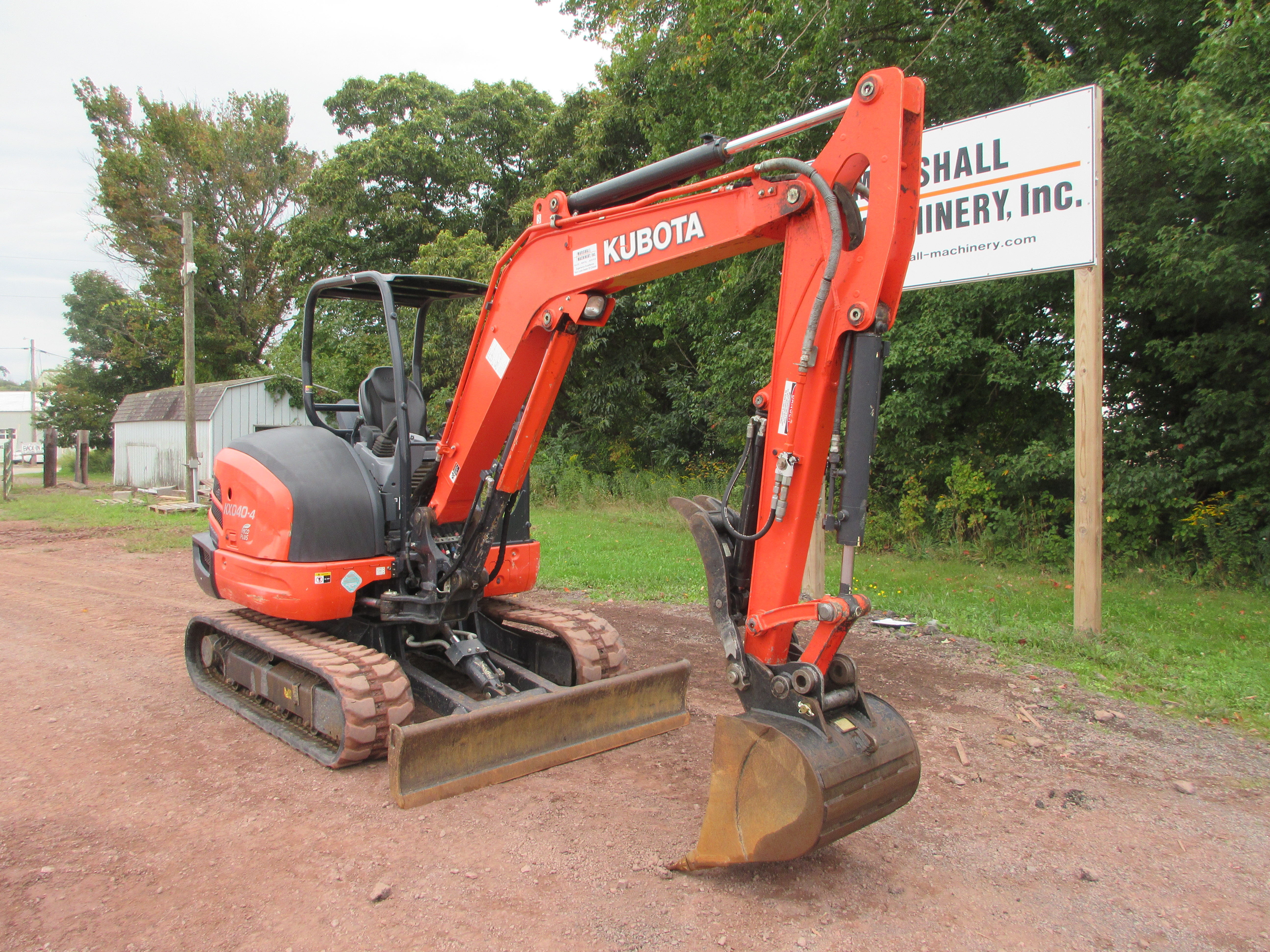 2020 Kubota KX040-4R1 Excavator
