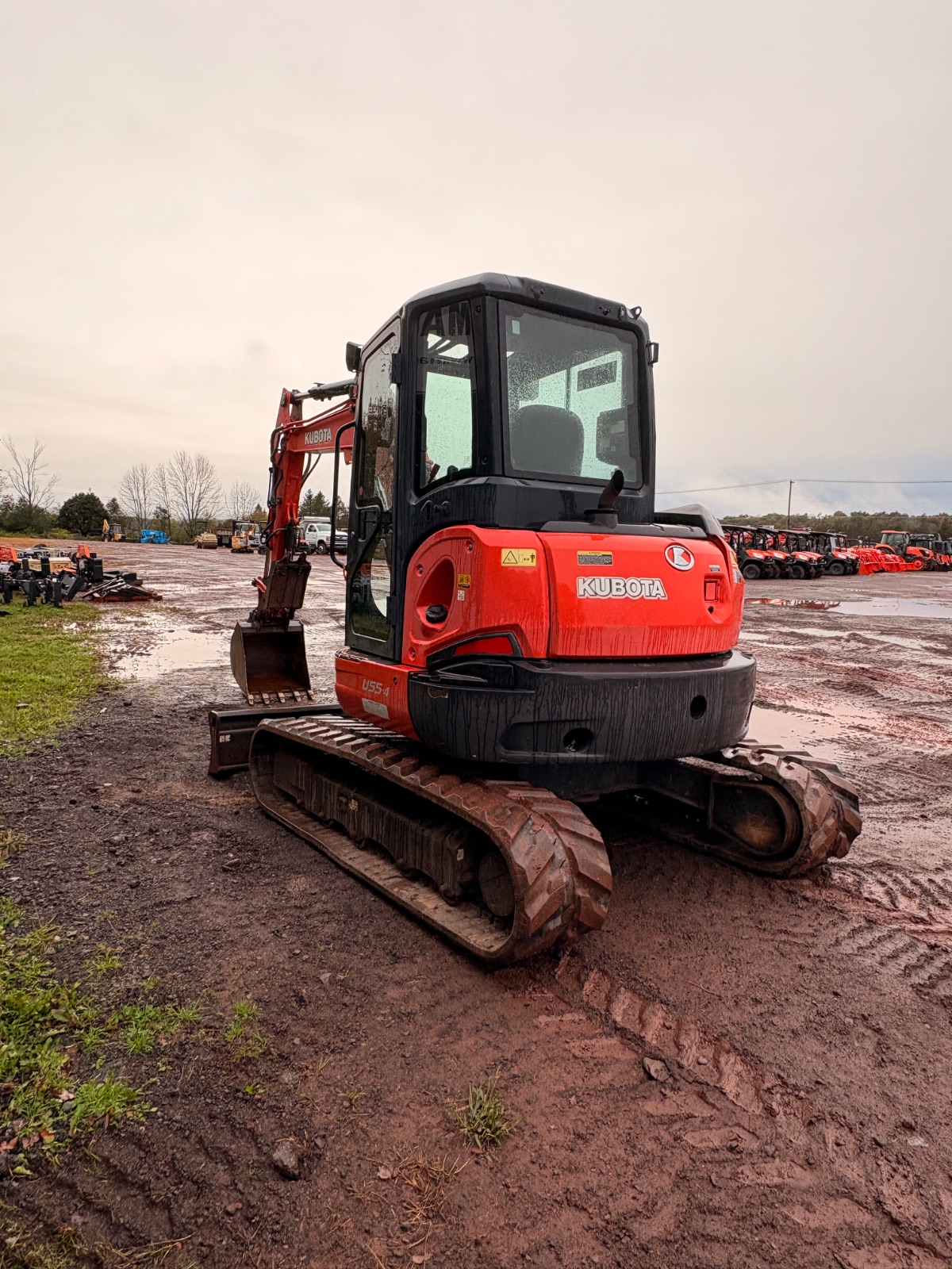 2017 Kubota U55-4R3AP Excavator