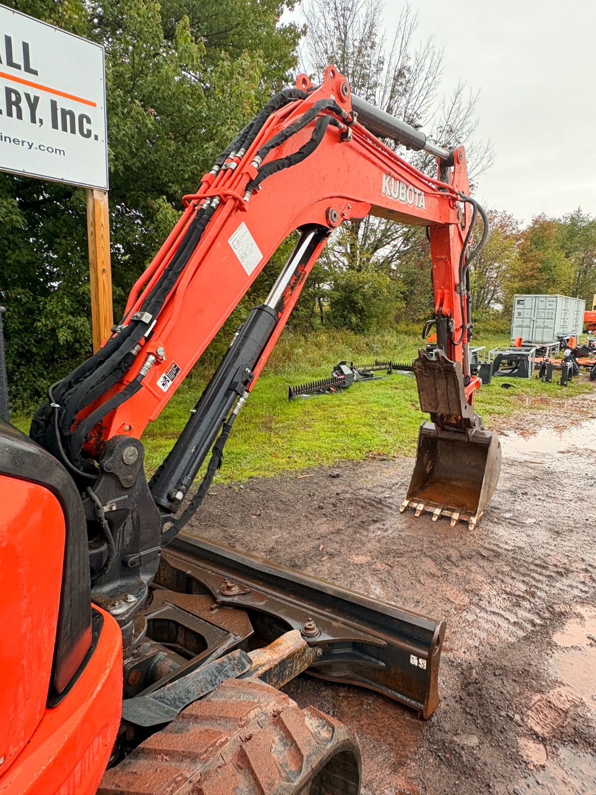 2017 Kubota U55-4R3AP Excavator