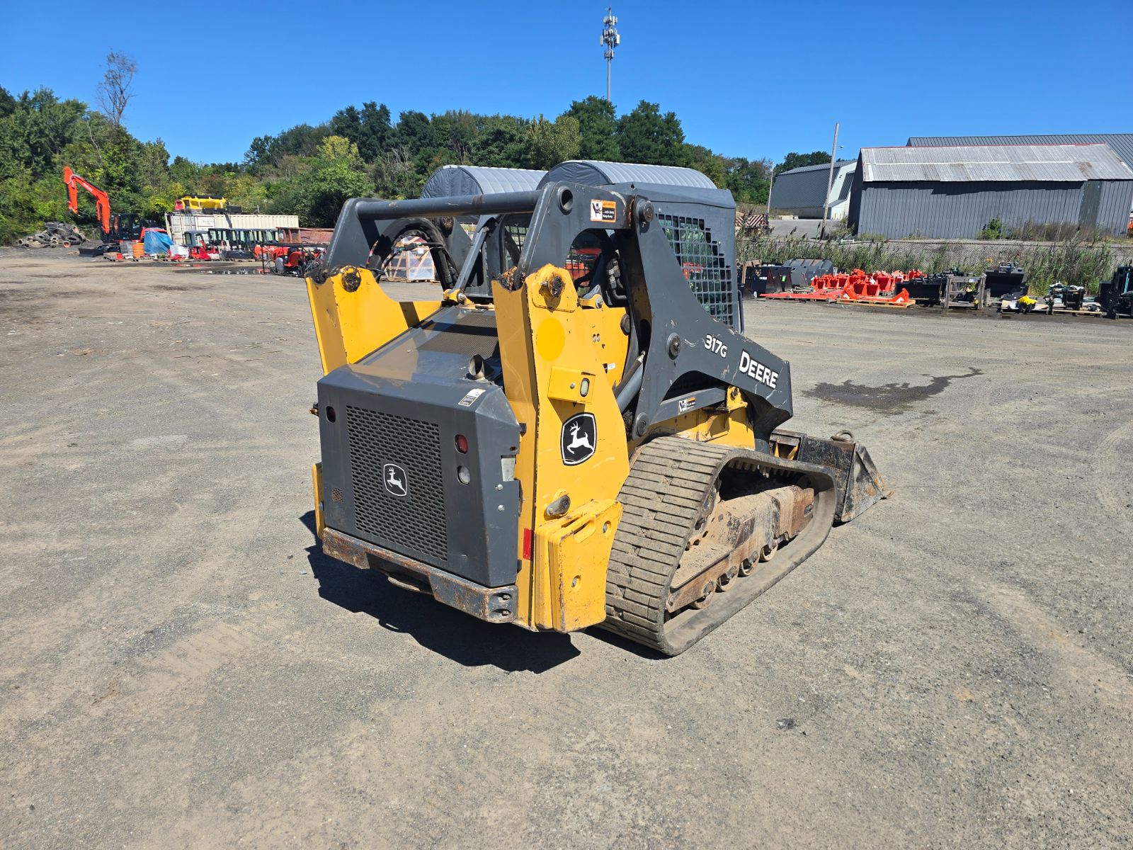 2018 John Deere 317G Skid Steer Loader