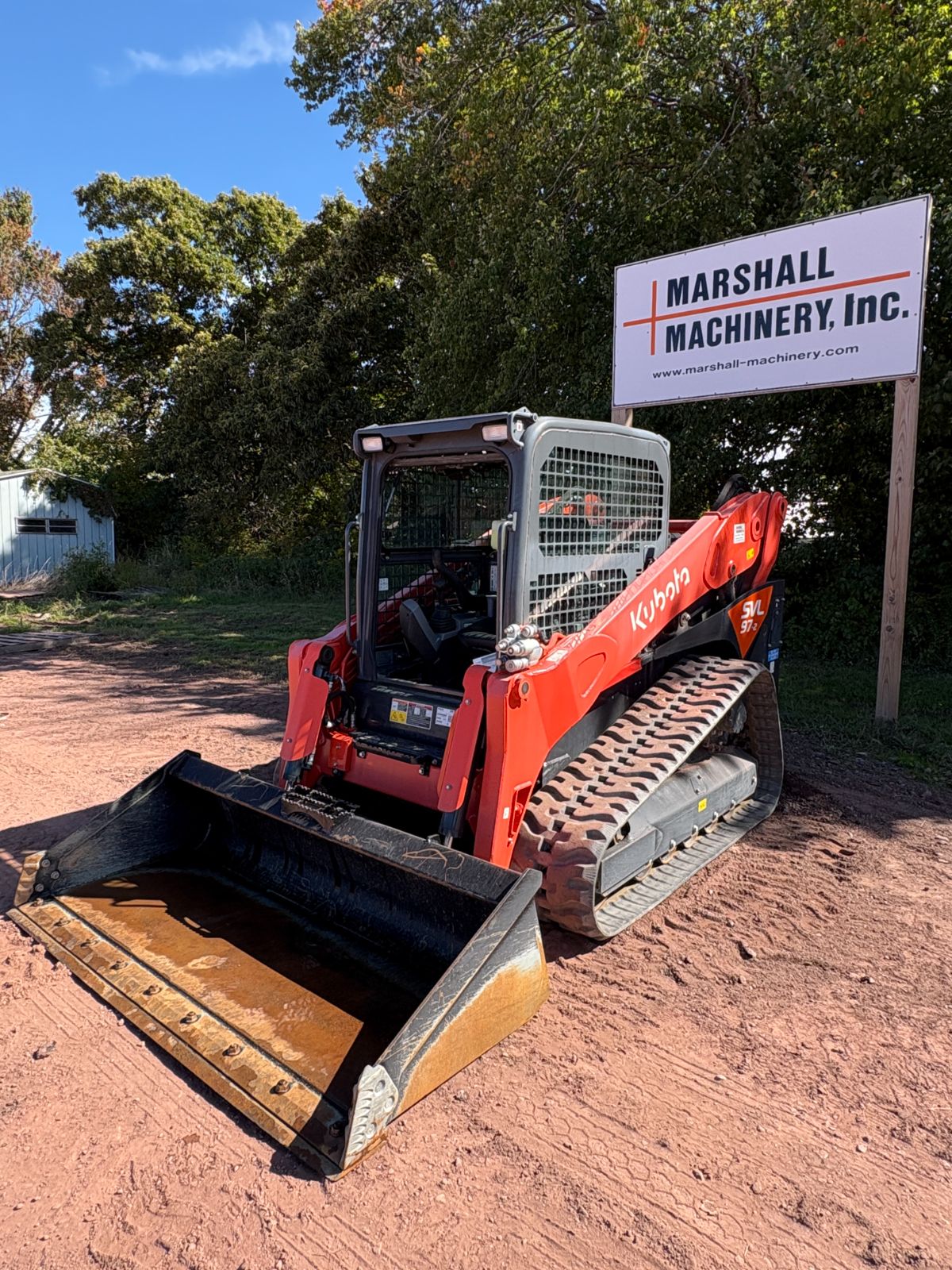 2021 Kubota SVL97-2HFC Skid Steer Loader