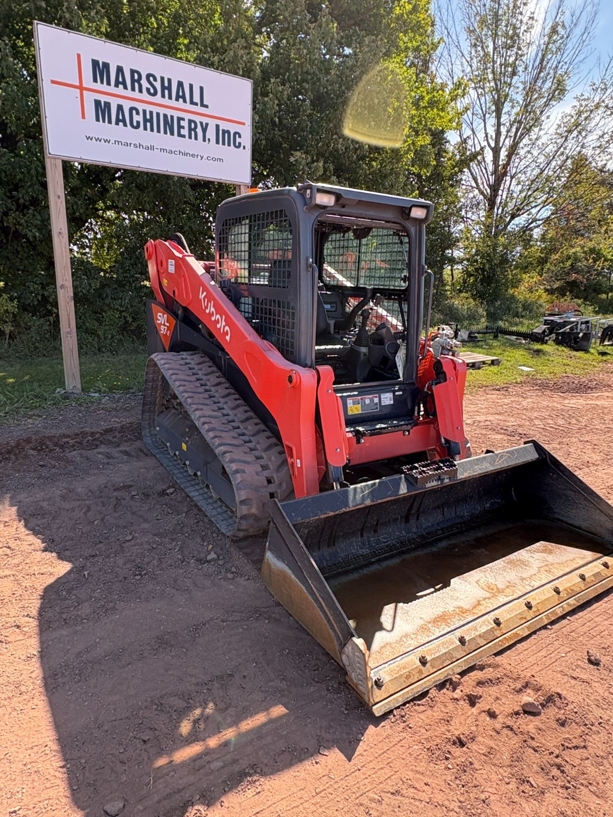 2021 Kubota SVL97-2HFC Skid Steer Loader