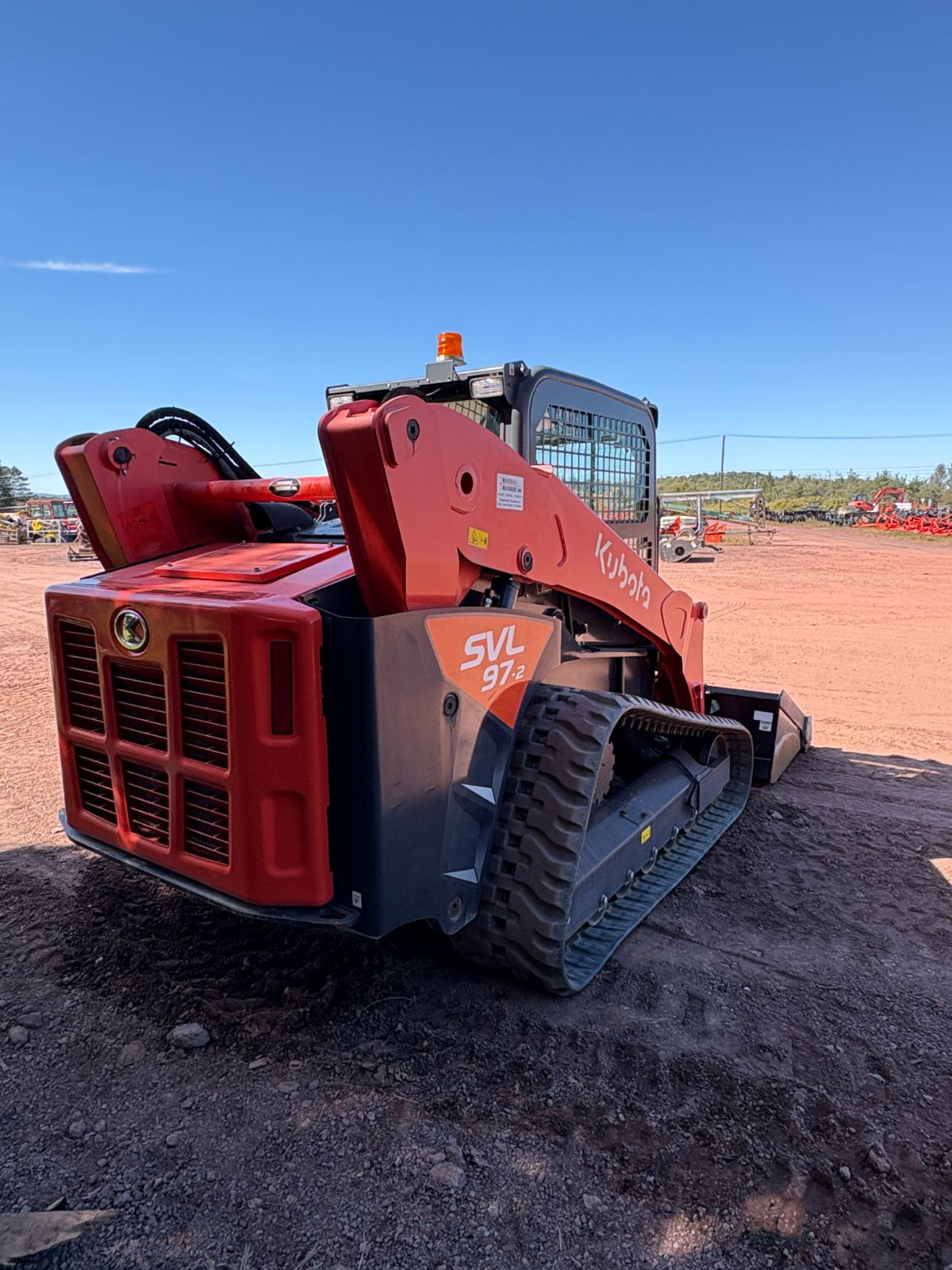 2021 Kubota SVL97-2HFC Skid Steer Loader