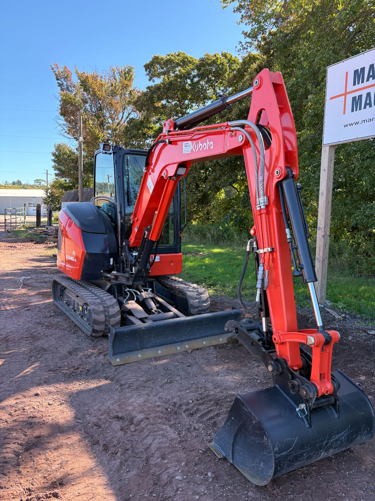 2025 Kubota KX040-5R3AP Excavator