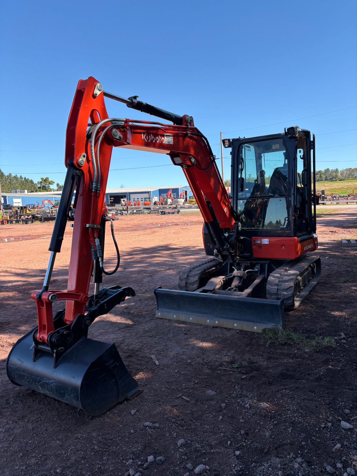 2025 Kubota KX040-5R3AP Excavator