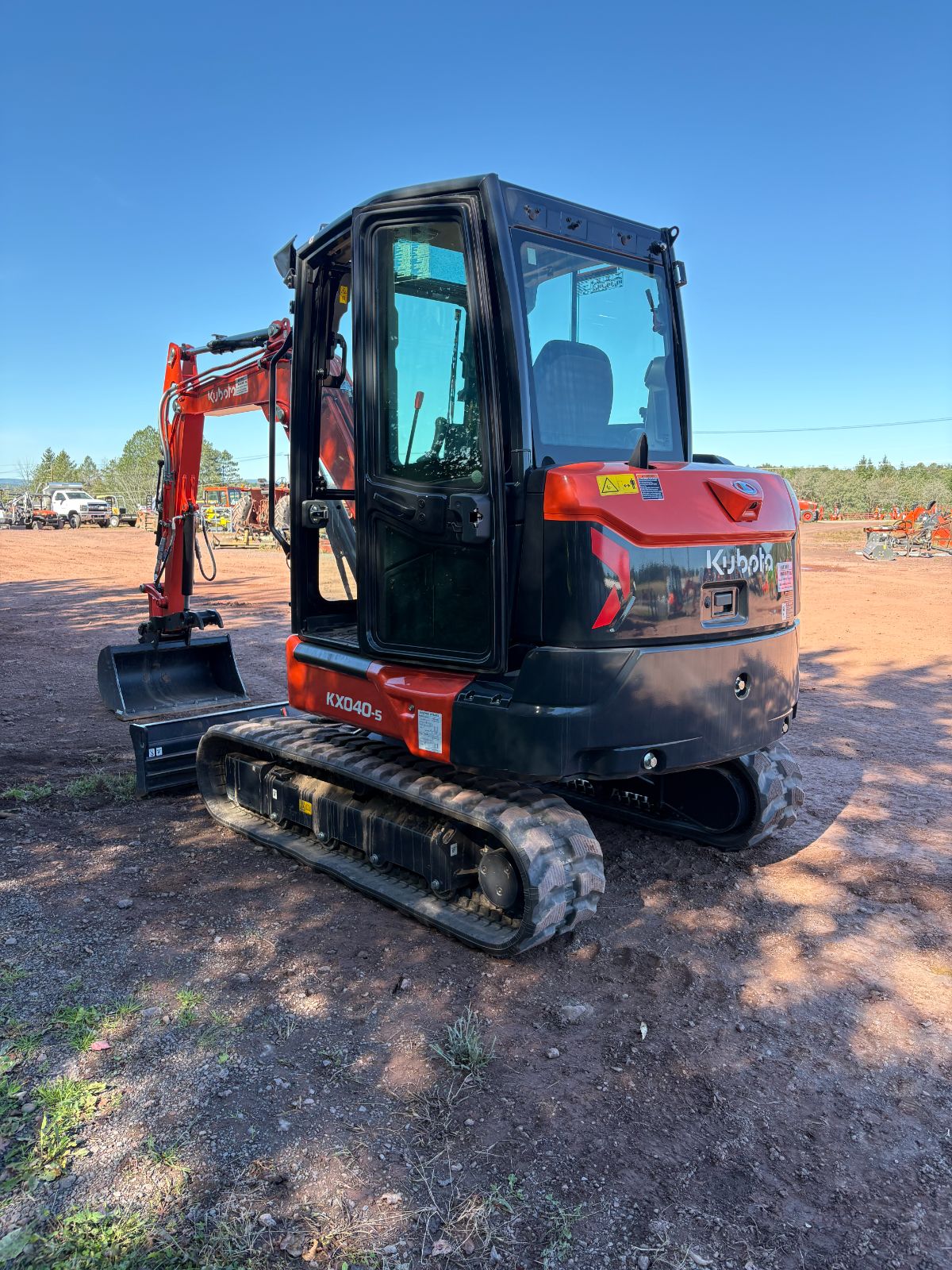 2025 Kubota KX040-5R3AP Excavator