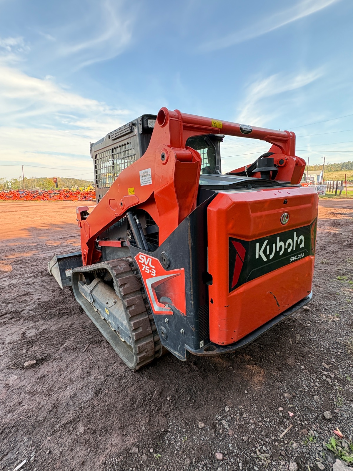 2023 Kubota SVL75-3HFWVCC Skid Steer Loader