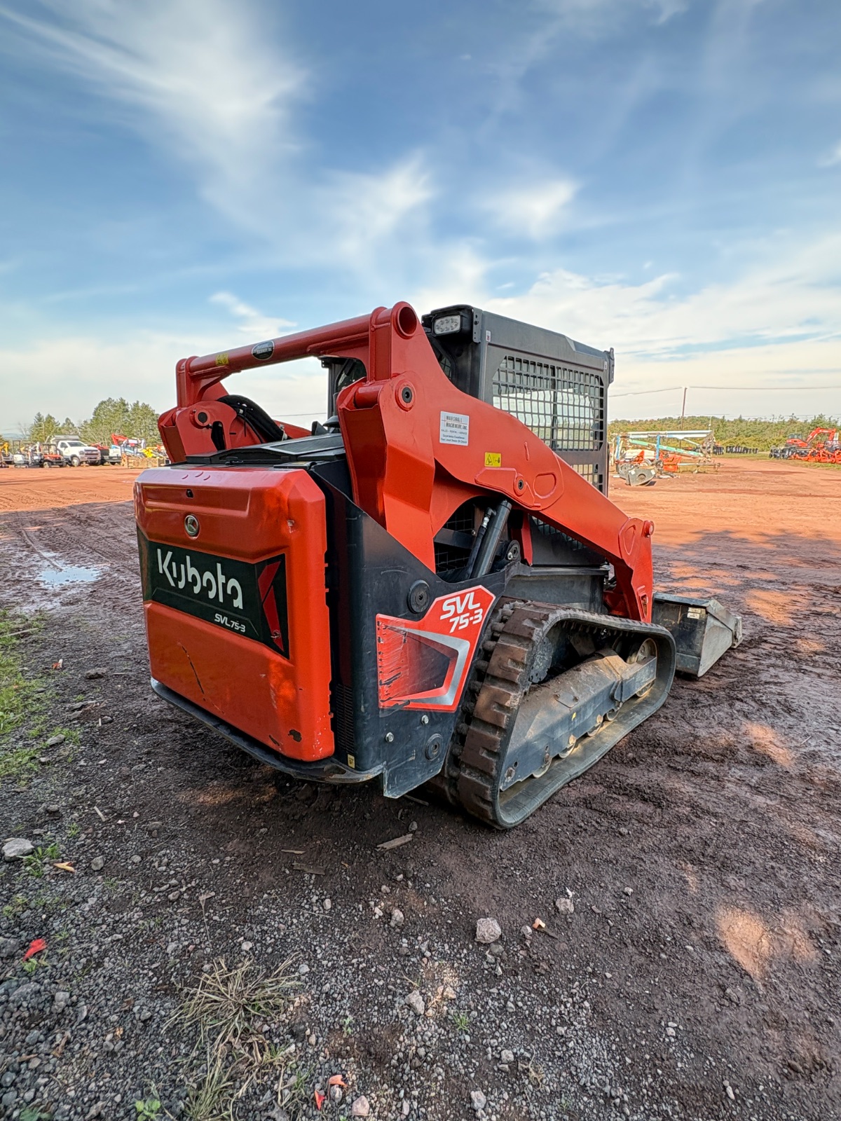 2023 Kubota SVL75-3HFWVCC Skid Steer Loader