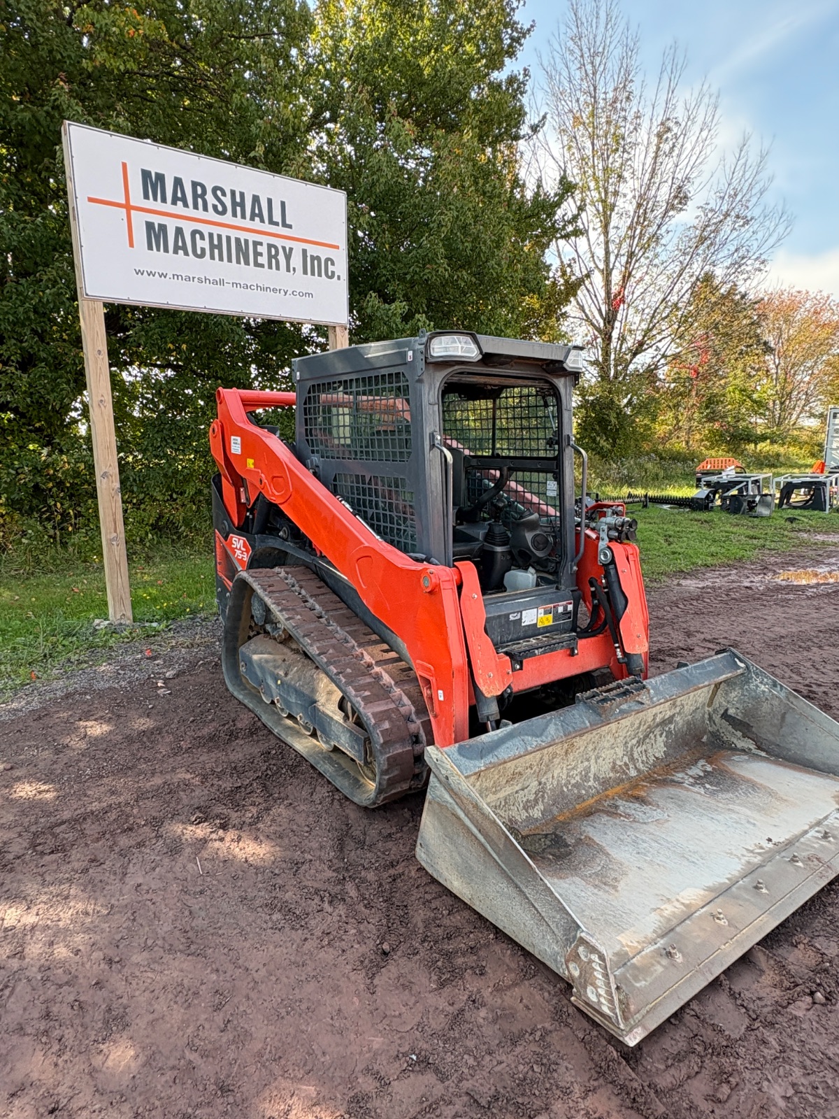 2023 Kubota SVL75-3HFWVCC Skid Steer Loader
