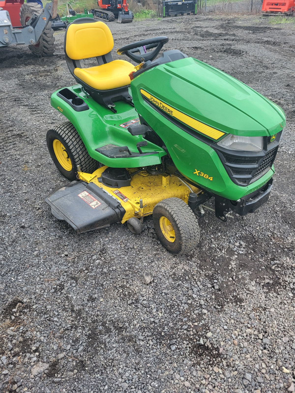 2017 John Deere X384 Tractor