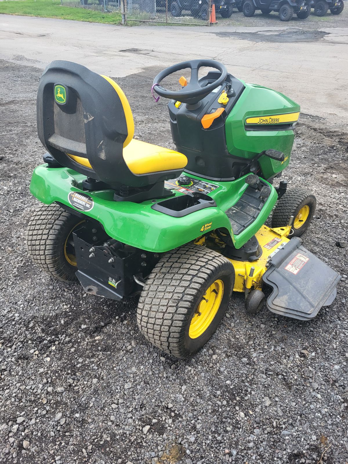 2017 John Deere X384 Tractor