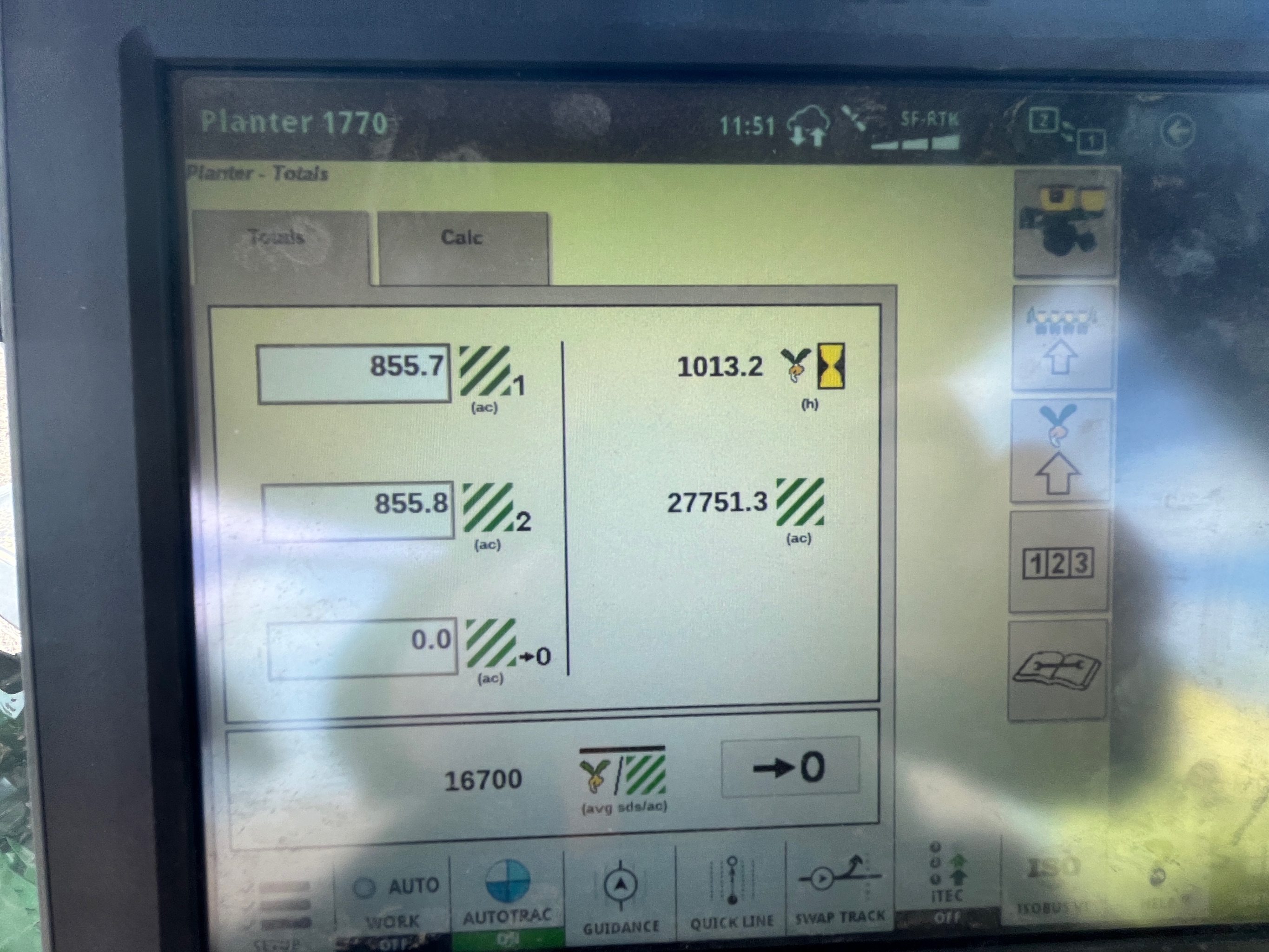 2009 John Deere 1770NT Planter