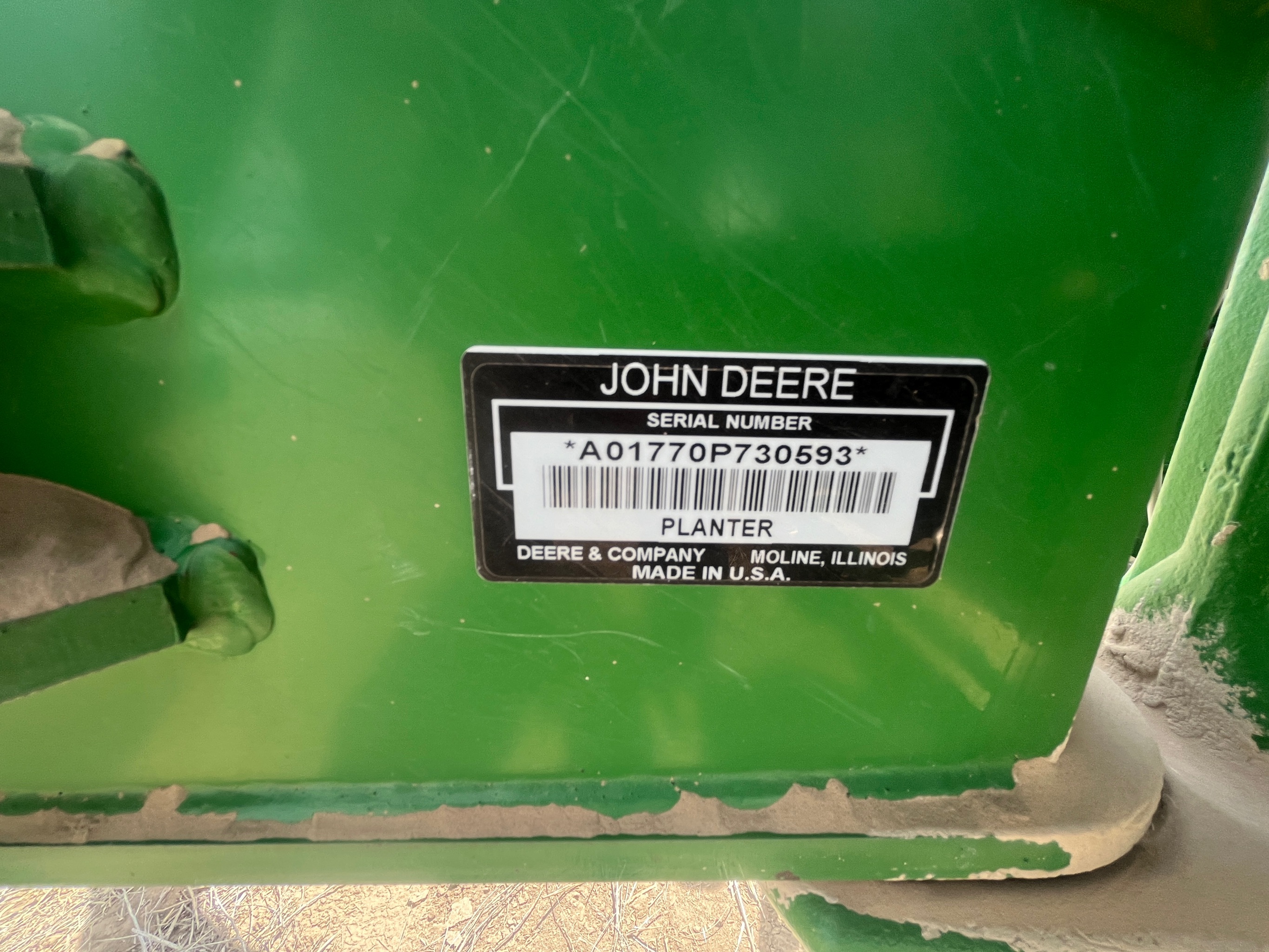 2009 John Deere 1770NT Planter