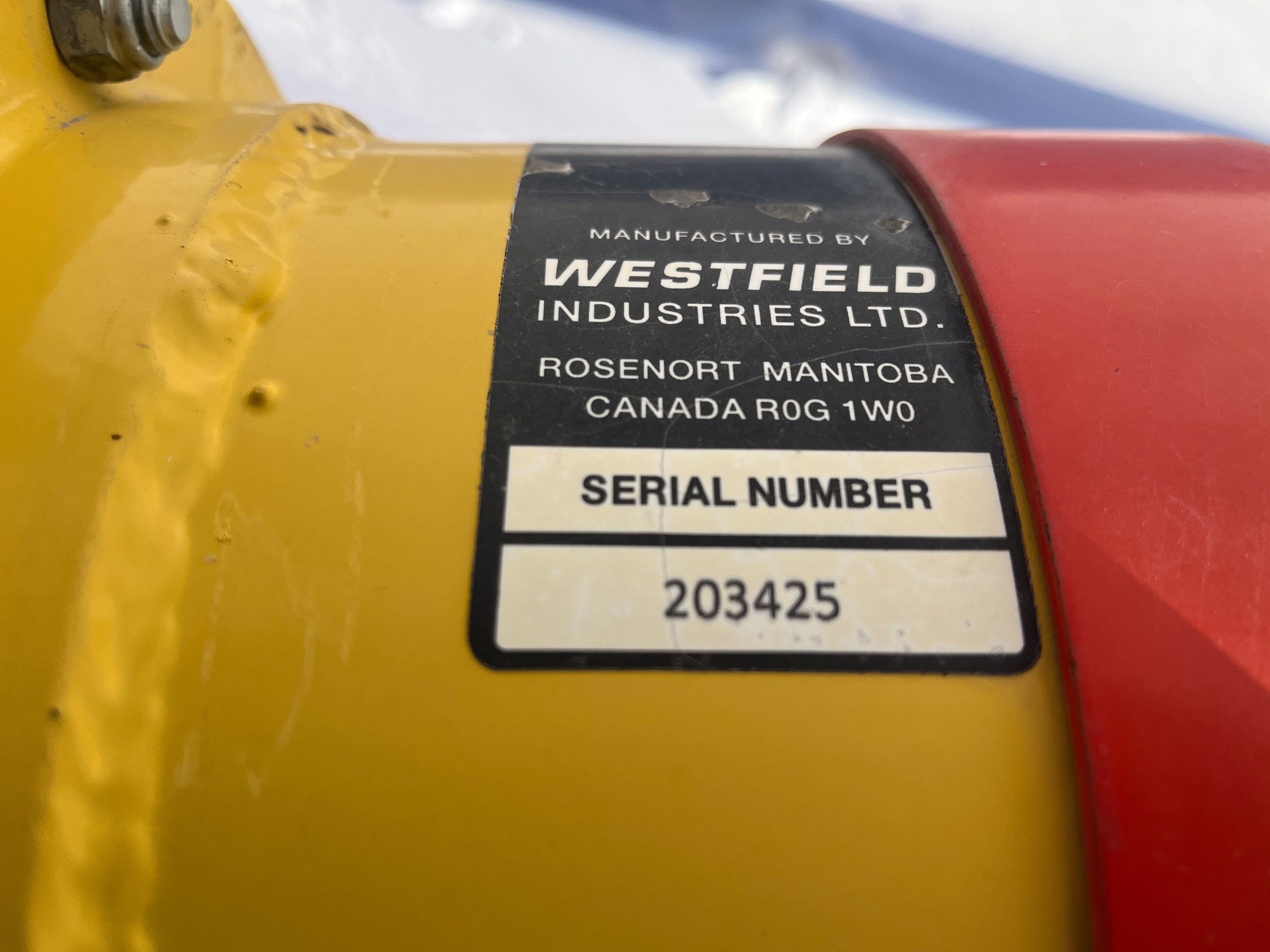 2009 Westfield WR100-31 Grain Auger