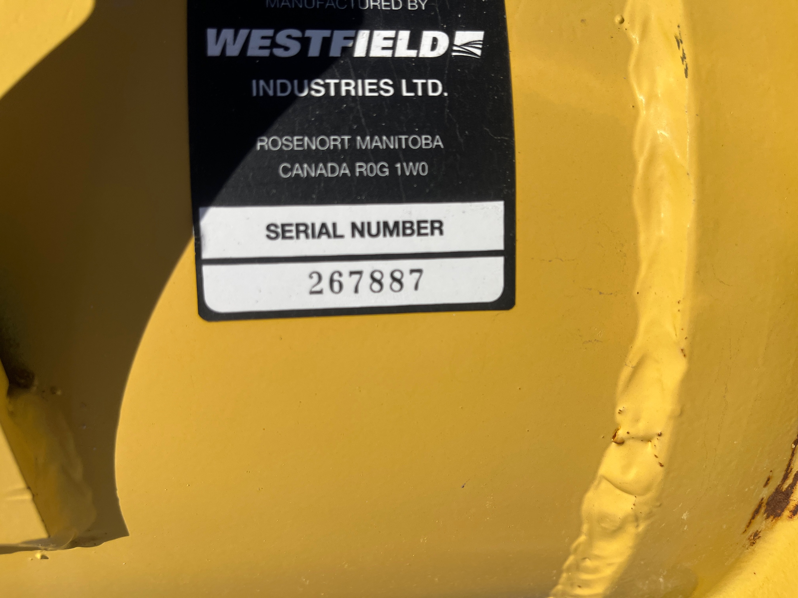 2015 Westfield MKX100-83 Grain Auger