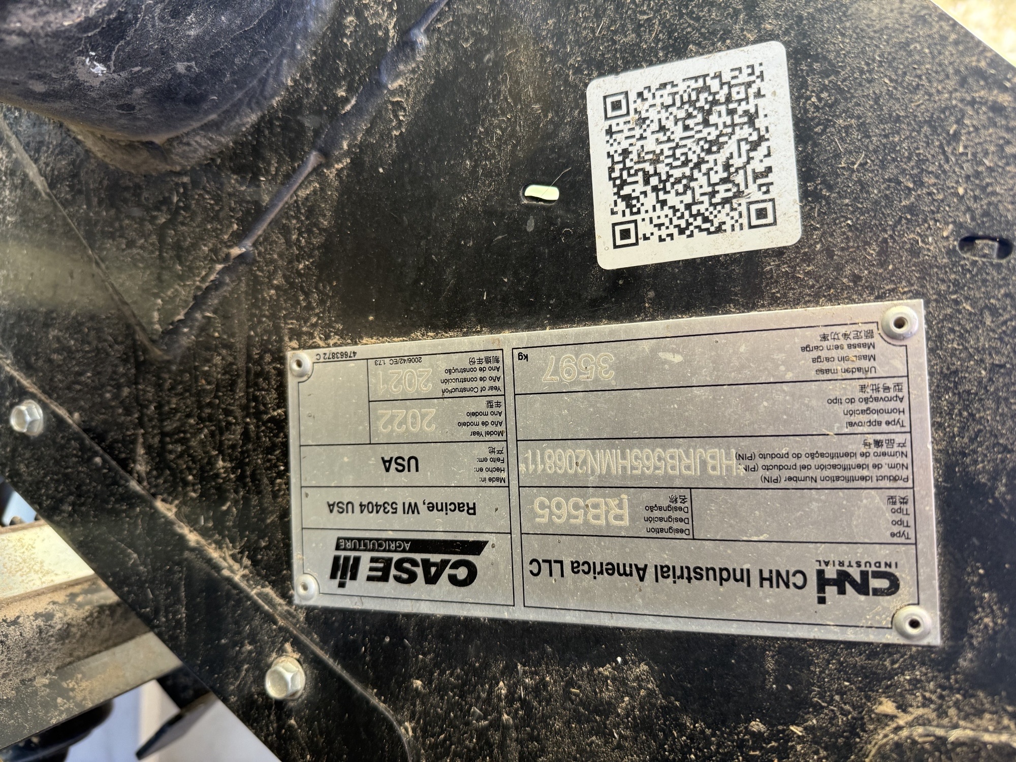 2022 Case IH RB565 Baler/Round