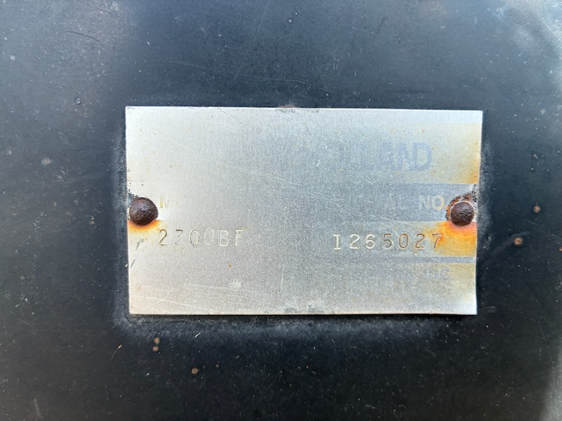 2004 New Holland HS16 Header Hay