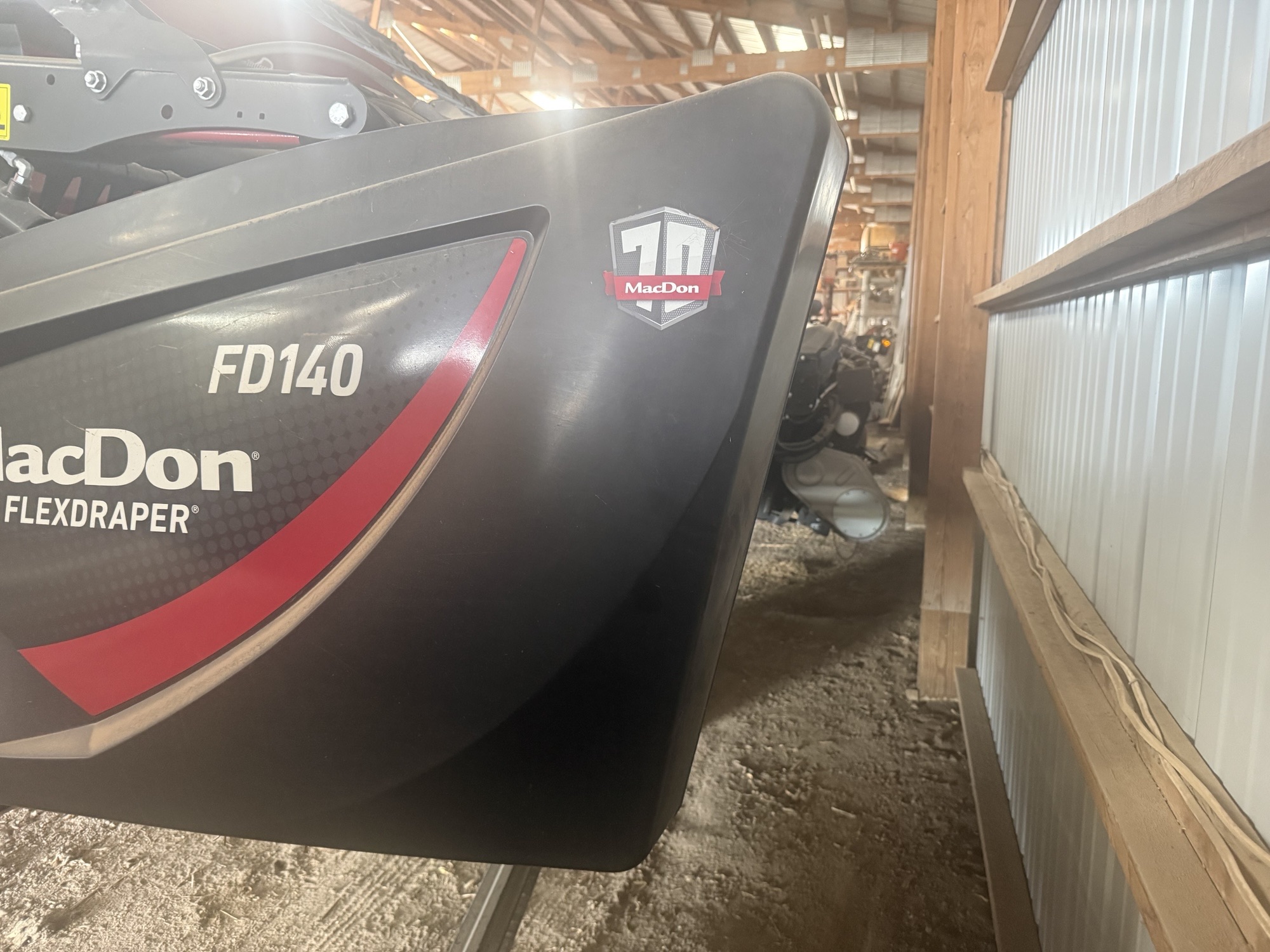 2019 MacDon FD140 Header Combine