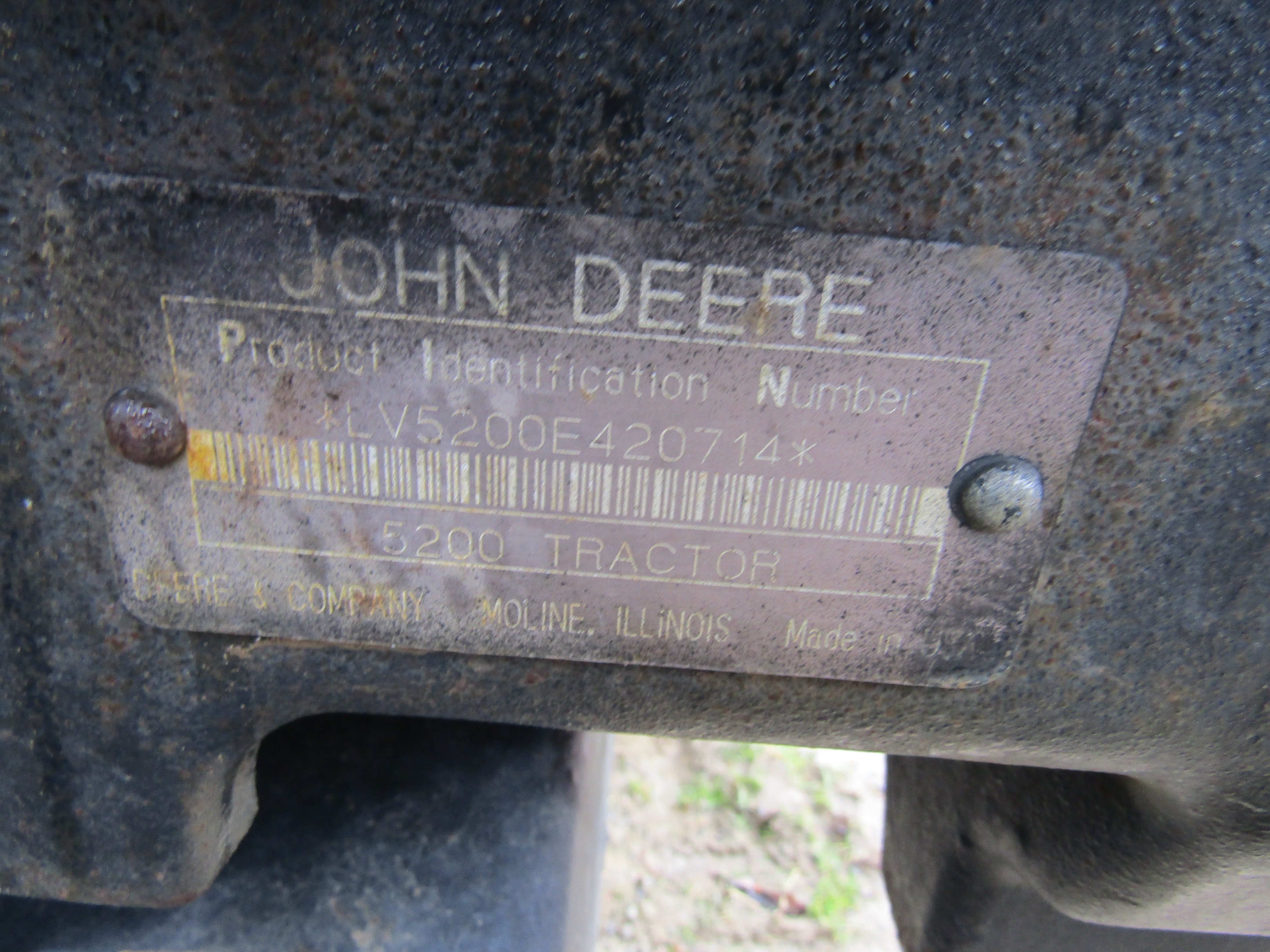 1995 John Deere 5200 Tractor