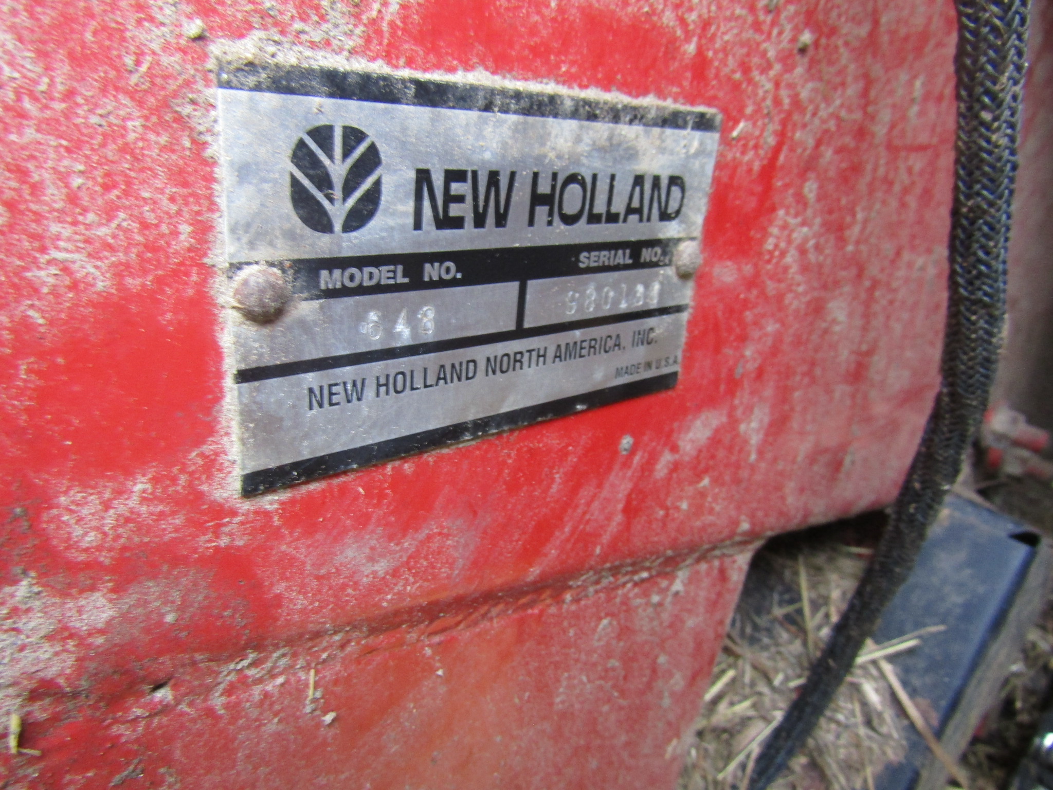 New Holland 648 Baler/Round