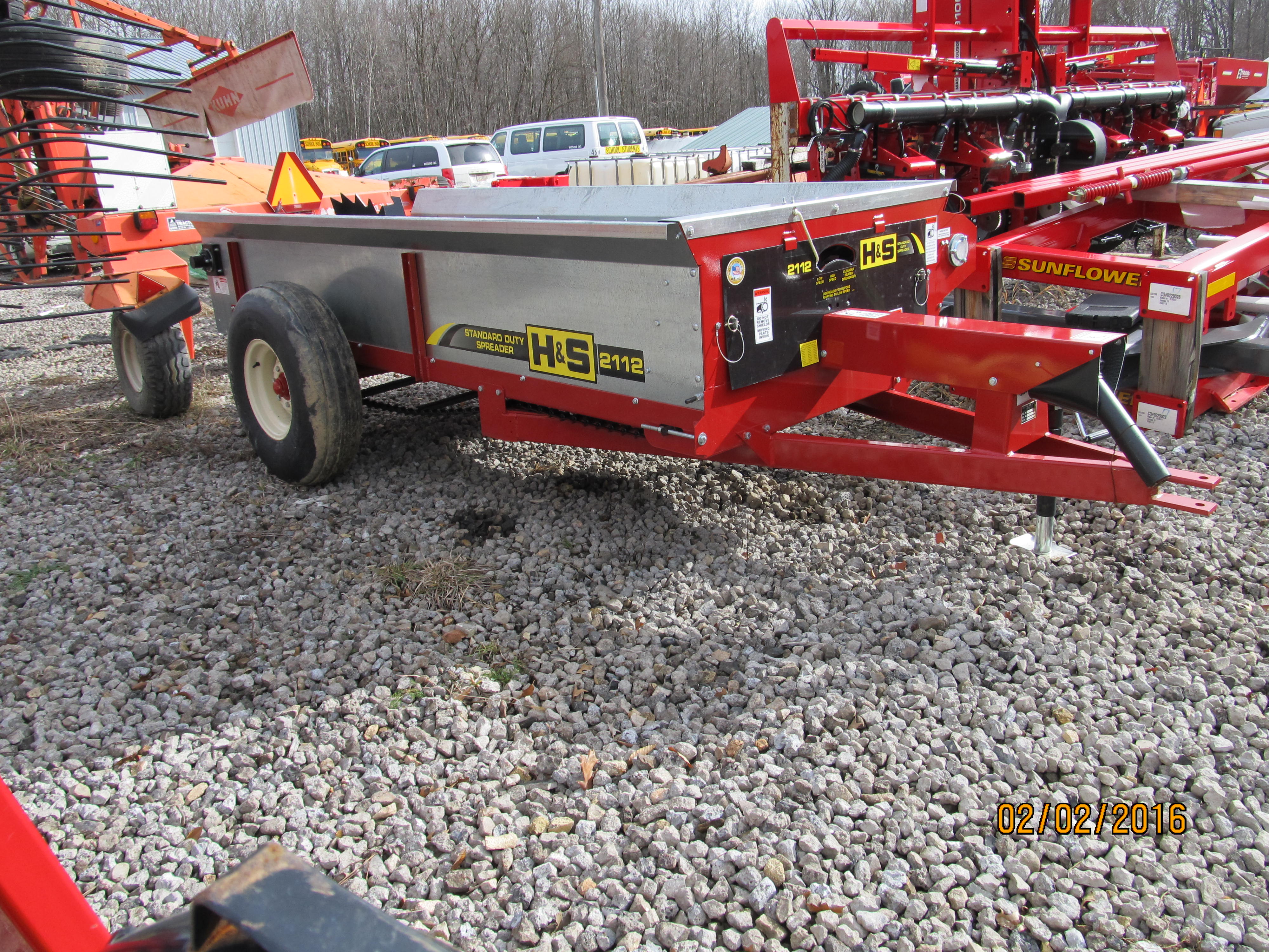 2016 H&S 3123 Manure Spreader