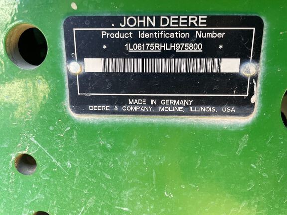 2021 John Deere 6175R Tractor