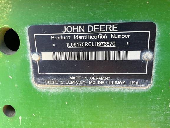 2020 John Deere 6175R Tractor