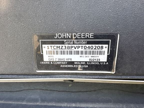 2023 John Deere Z920M Mower/Zero Turn