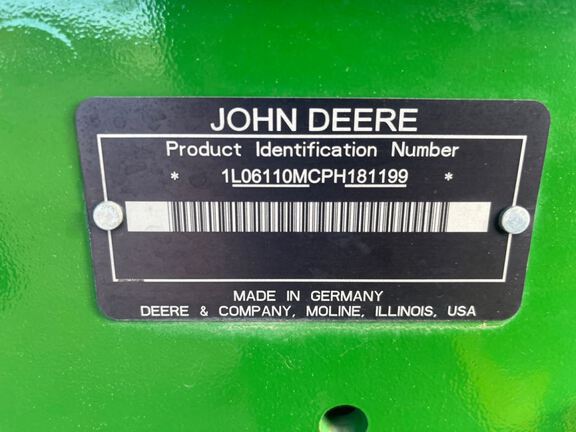 2023 John Deere 6110M Tractor
