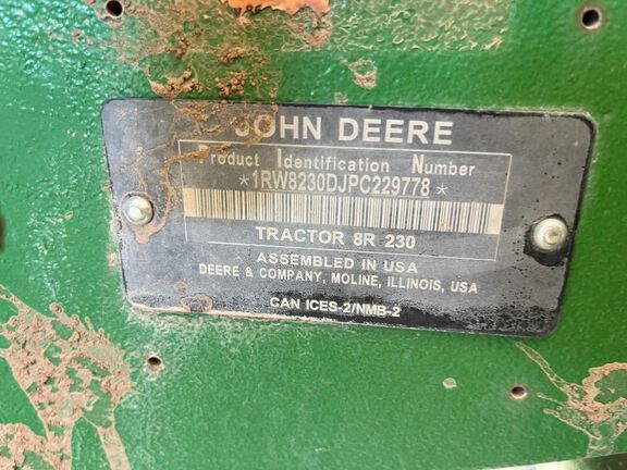 2023 John Deere 8R 230 Tractor