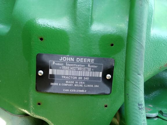 2022 John Deere 8R 340 Tractor