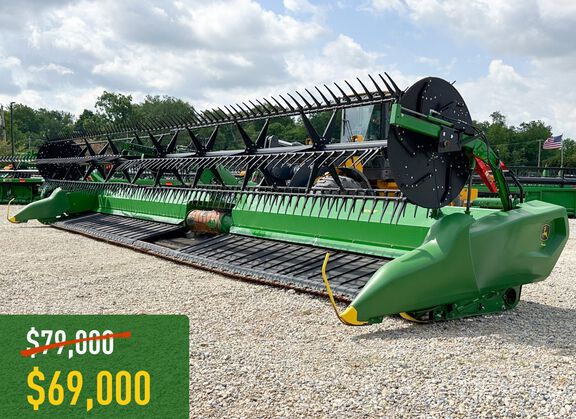 2021 John Deere RD40F Header Combine
