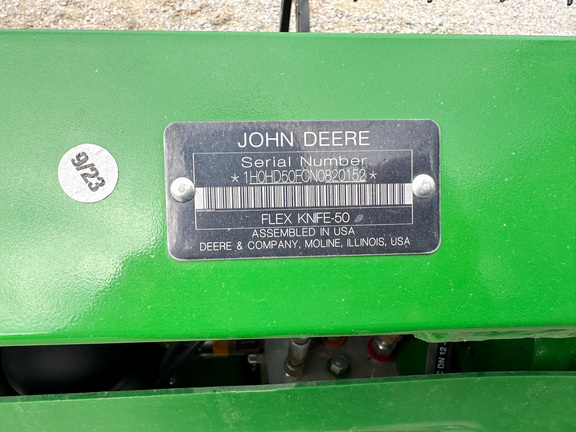 2022 John Deere HD50F Header Combine