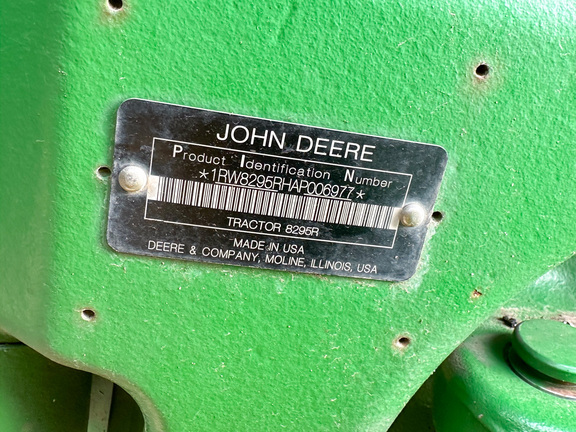 2010 John Deere 8295R Tractor