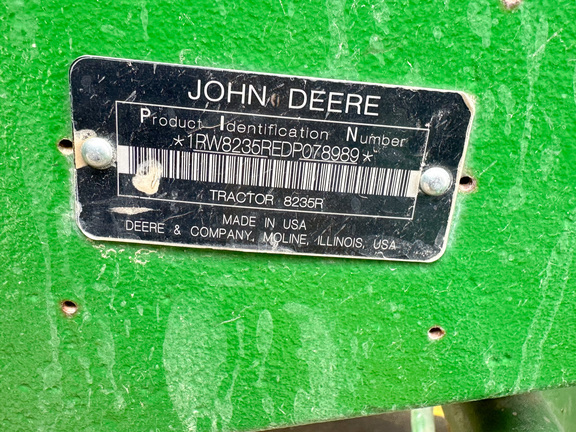 2013 John Deere 8235R Tractor