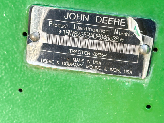 2011 John Deere 8235R Tractor