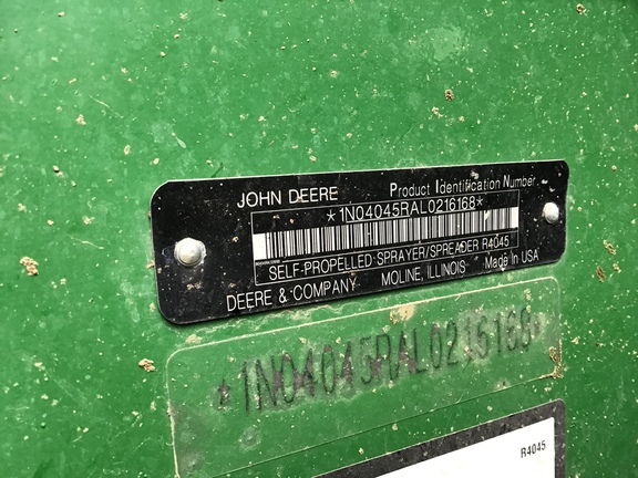 2021 John Deere R4045 Sprayer/High Clearance